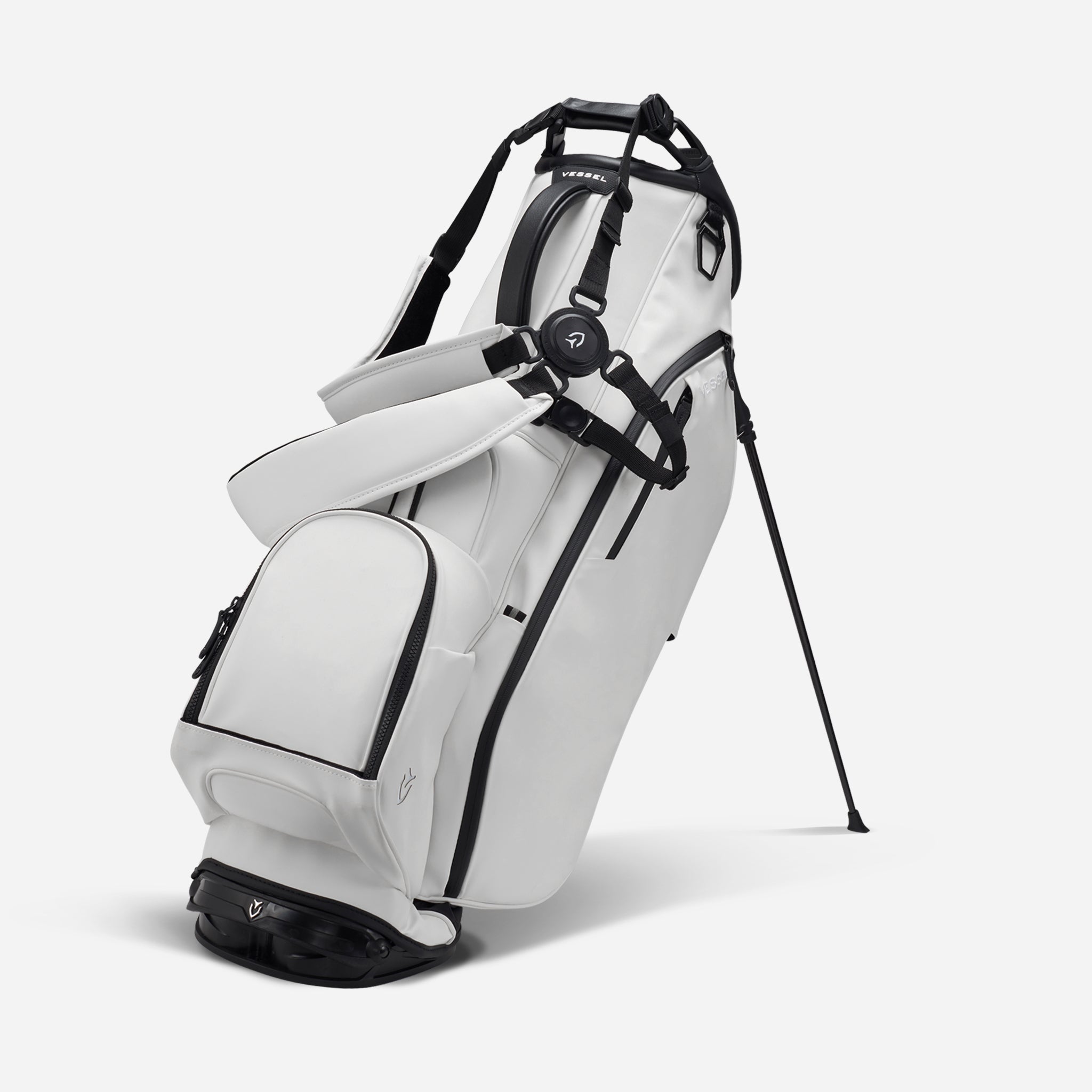 White golf best sale stand bag