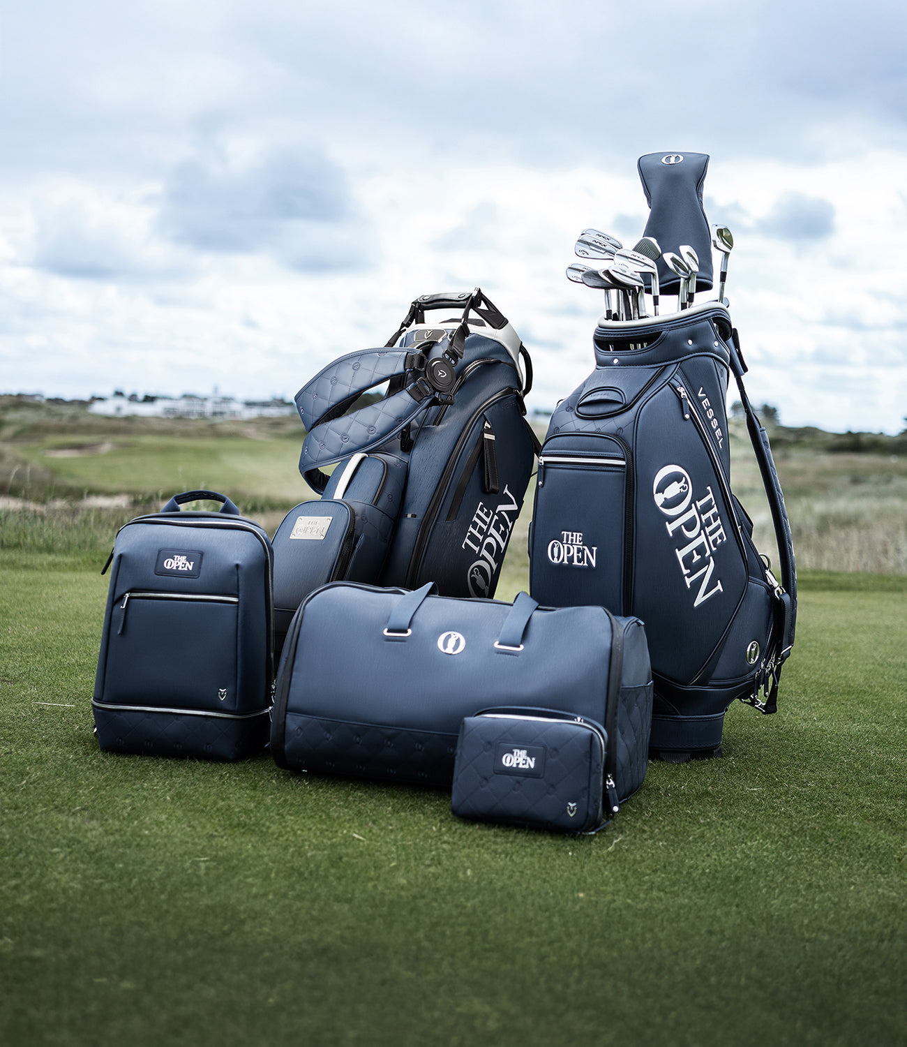 VESSEL Returns as Official Bag Partner for the 2025 Open Championship at Royal Portrush