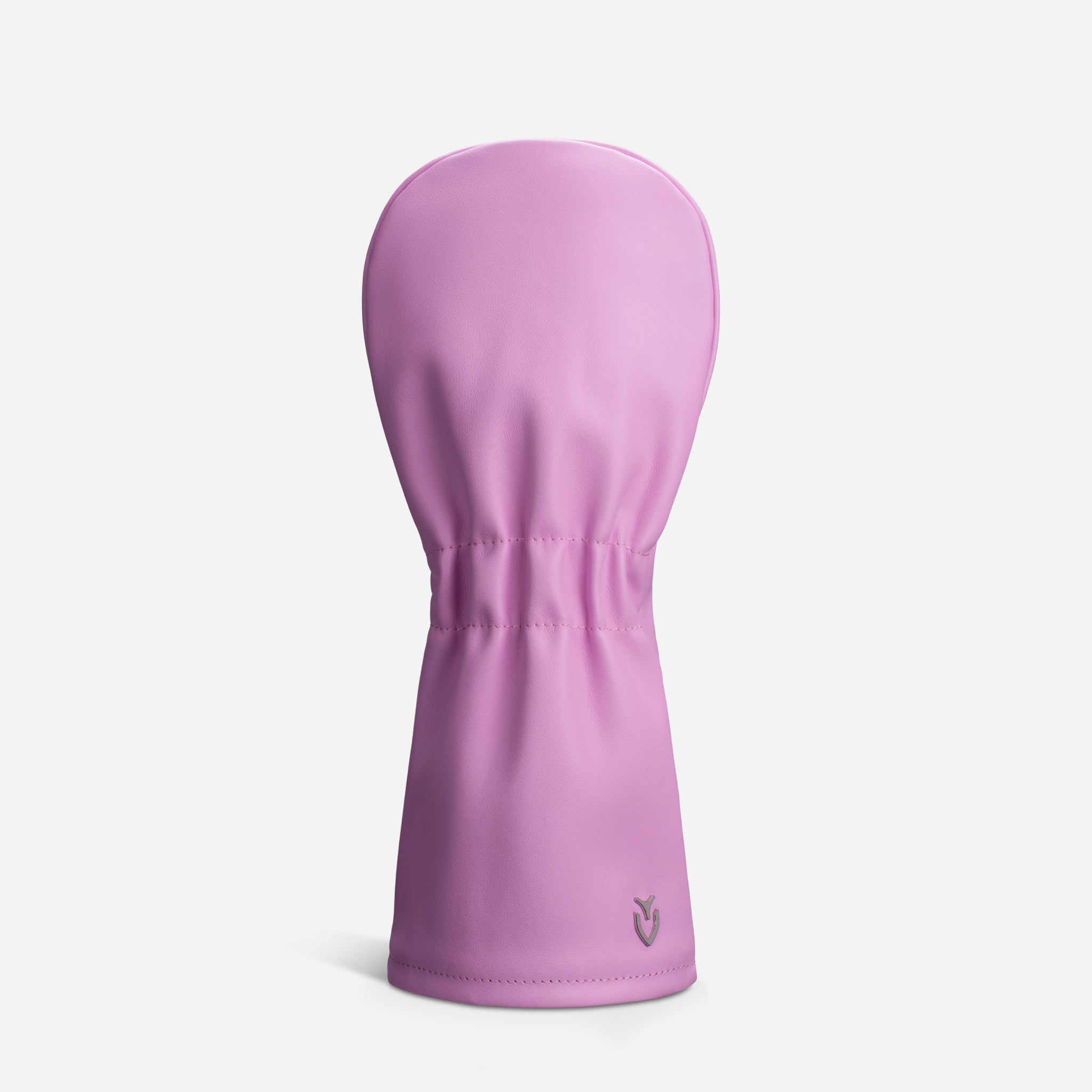 Pink Lux Embosse leather headcover driver view 3 #size_driver