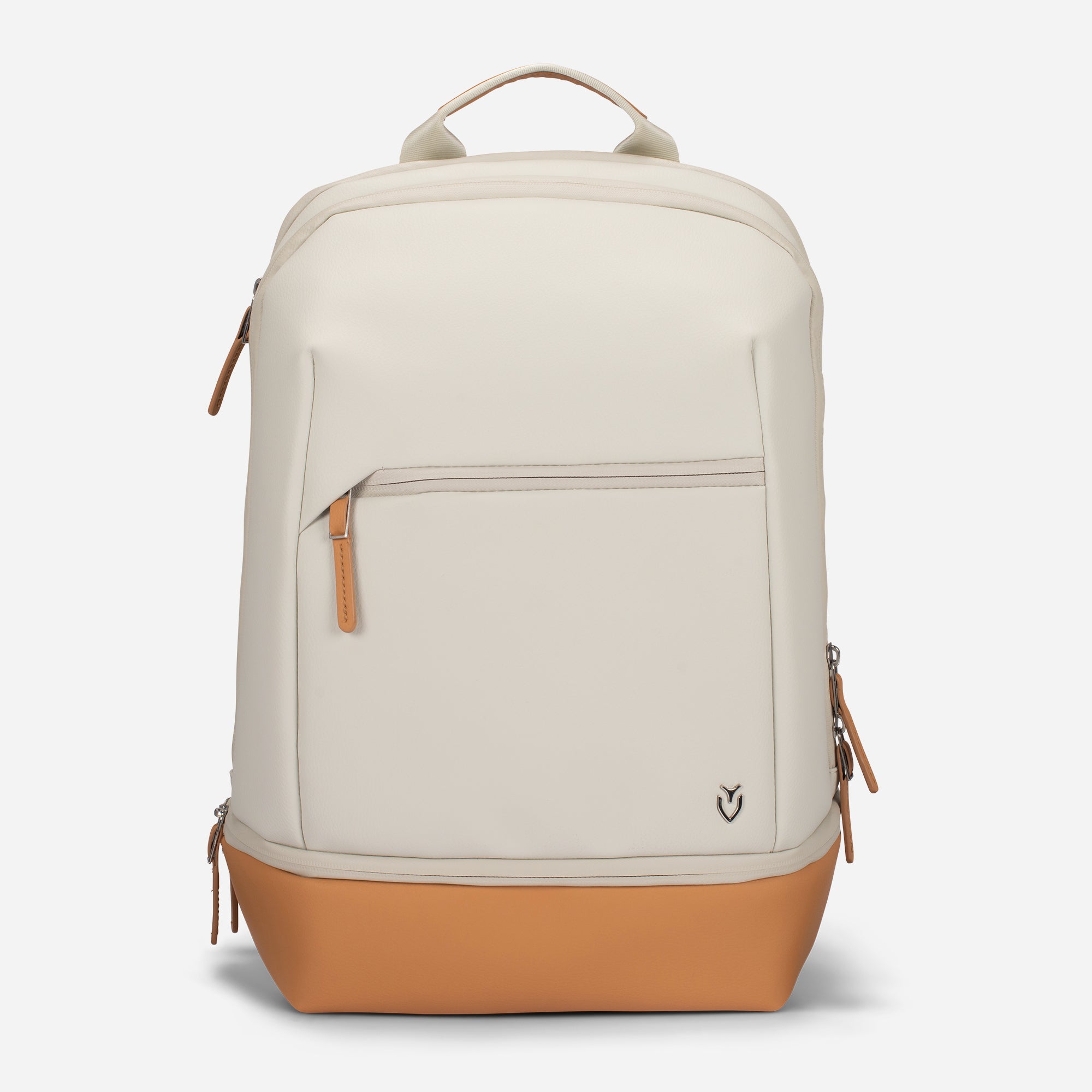 Back of Latte Signature Backpack #color_latte