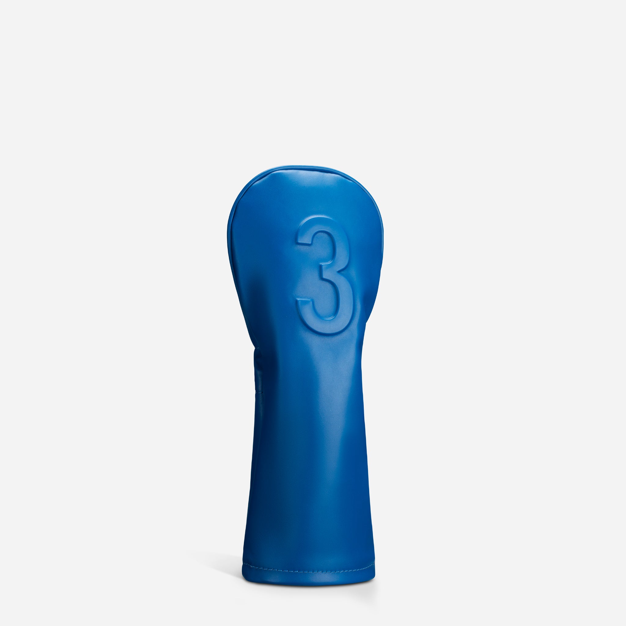 Blue Lux Embossé Headcover 3 Wood view 2 #size_3-Wood