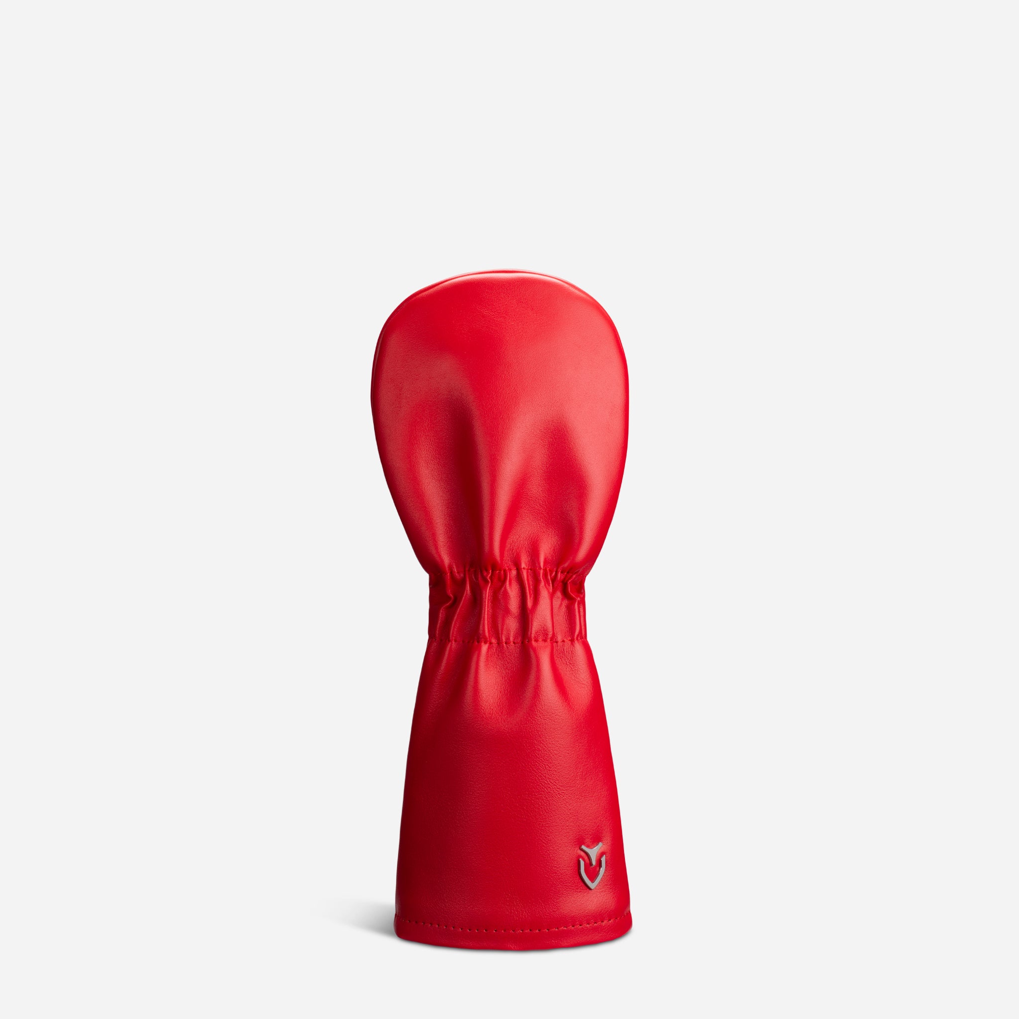 Crimson Lux Embosse leather headcover 3wood view 3 #size_3-Wood