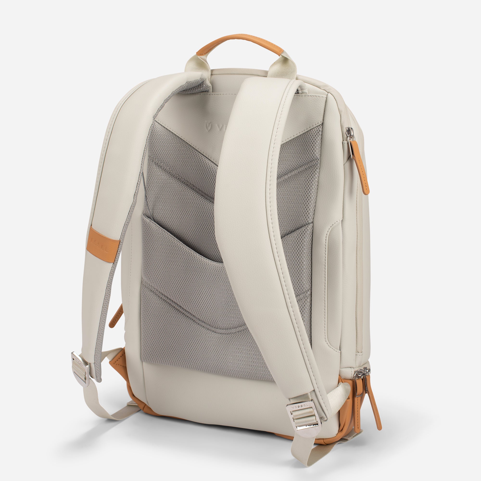 Straps of Latte Signature Backpack #color_latte