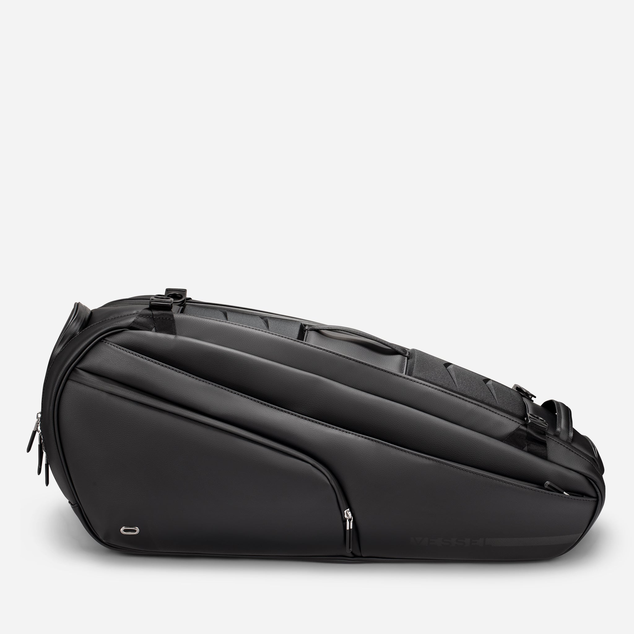 Right side view of Baseline 2.0 Racquet Bag #color_pebbled black