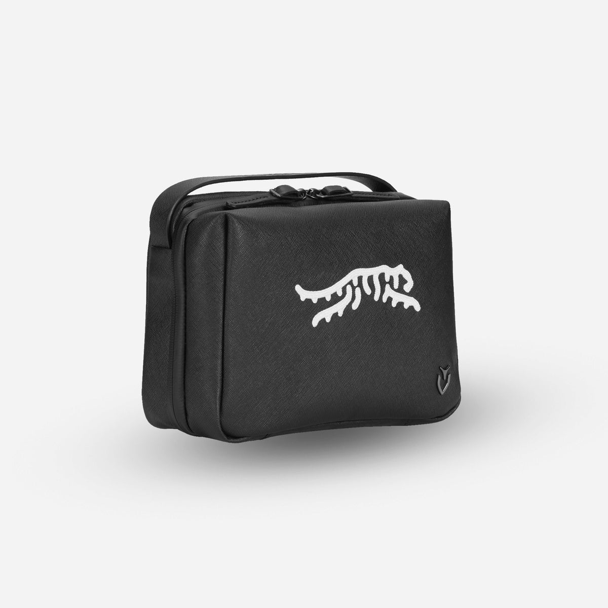 Sun Day Red x VESSEL Signature Toiletry Bag LE Crosshatch Black view 1