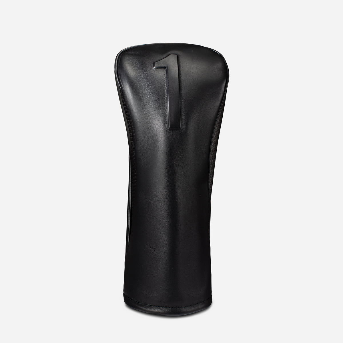 Black Lux Carbon Embossé Headcover against a white background