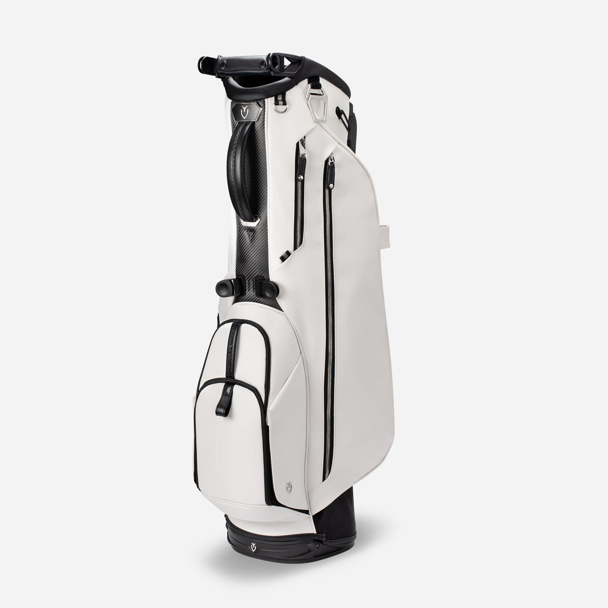 White Lux Carbon Stand vertical against a white background