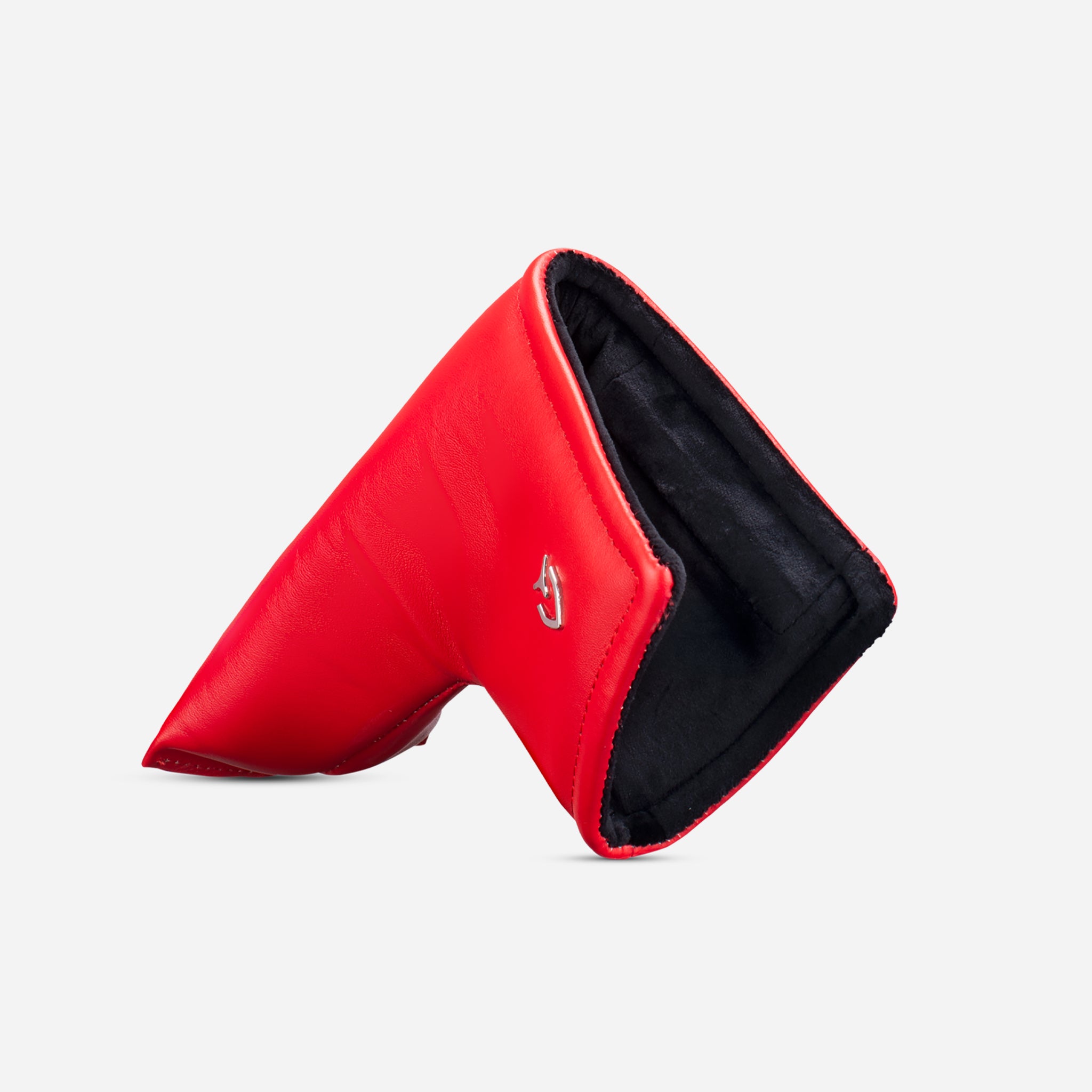 Inside of crimson Genuine Leather Blade Cover #color_crimson