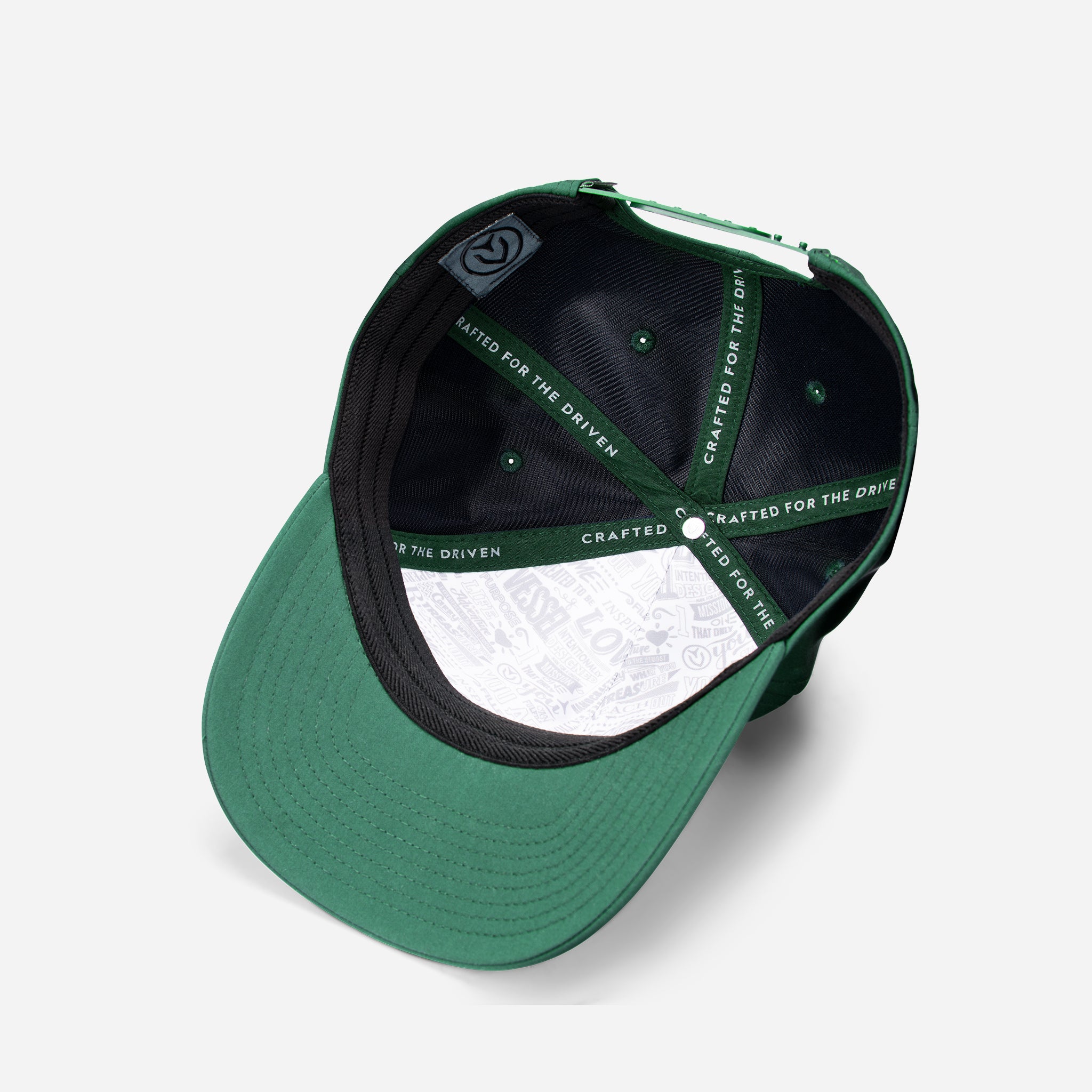 VESSEL Tour Performance Hat Green view 4 #color_green/white