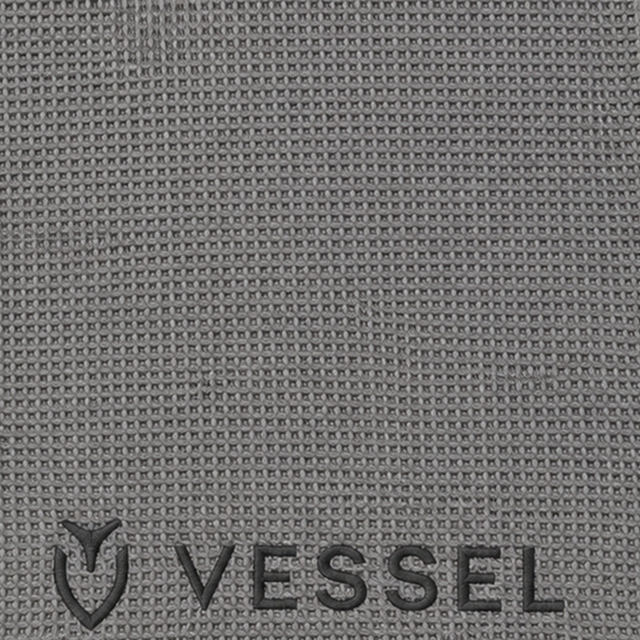 Grey Microfiber Club Towel personalization area #color_grey