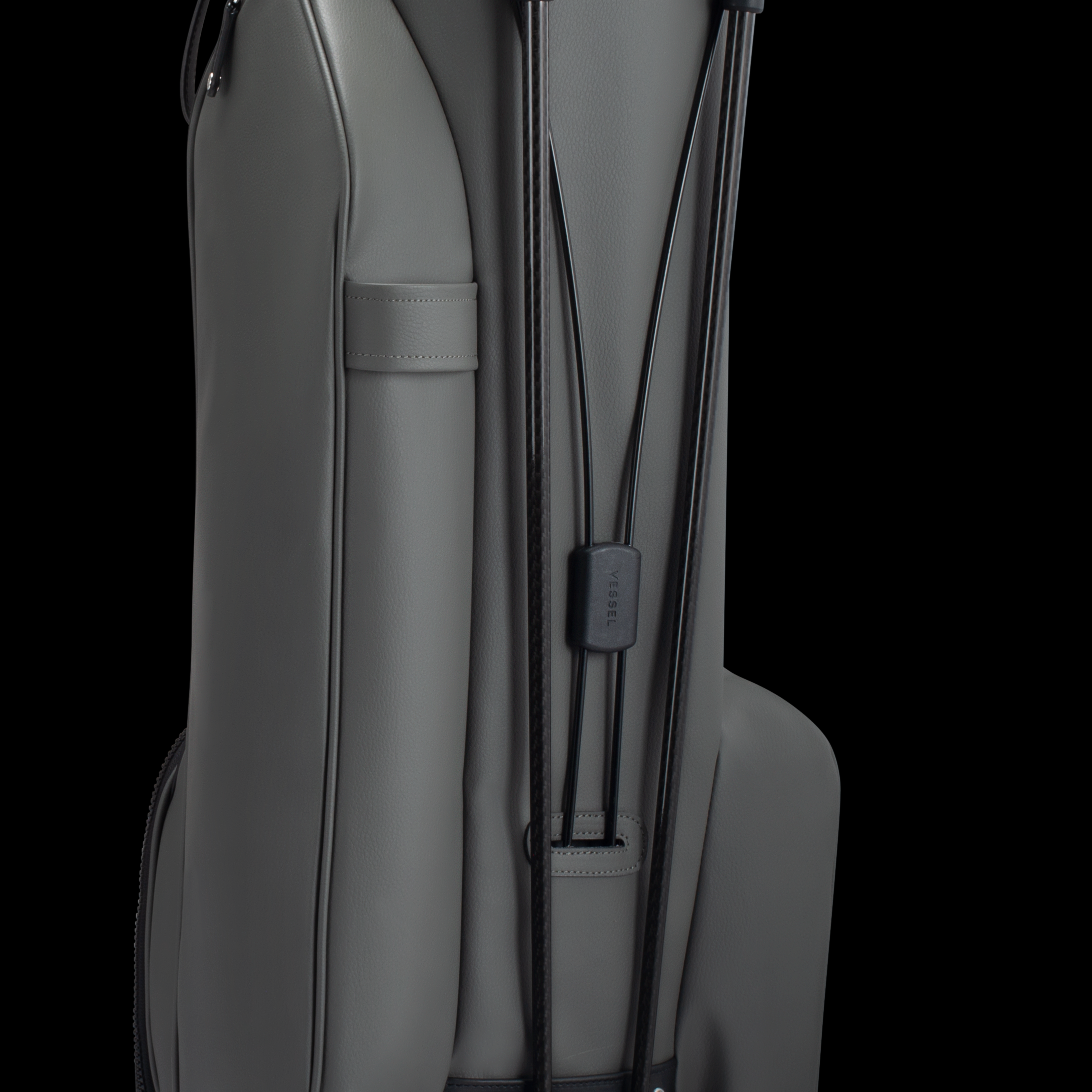 Carbon fiber legs on Sunday IV Stand Golf Bag