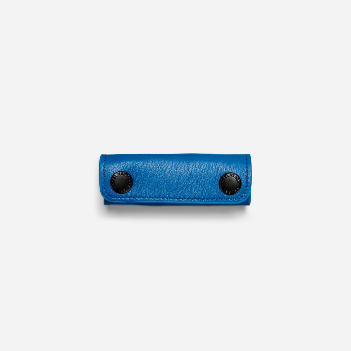 Leather Handle Wrap against a white background #color_blue