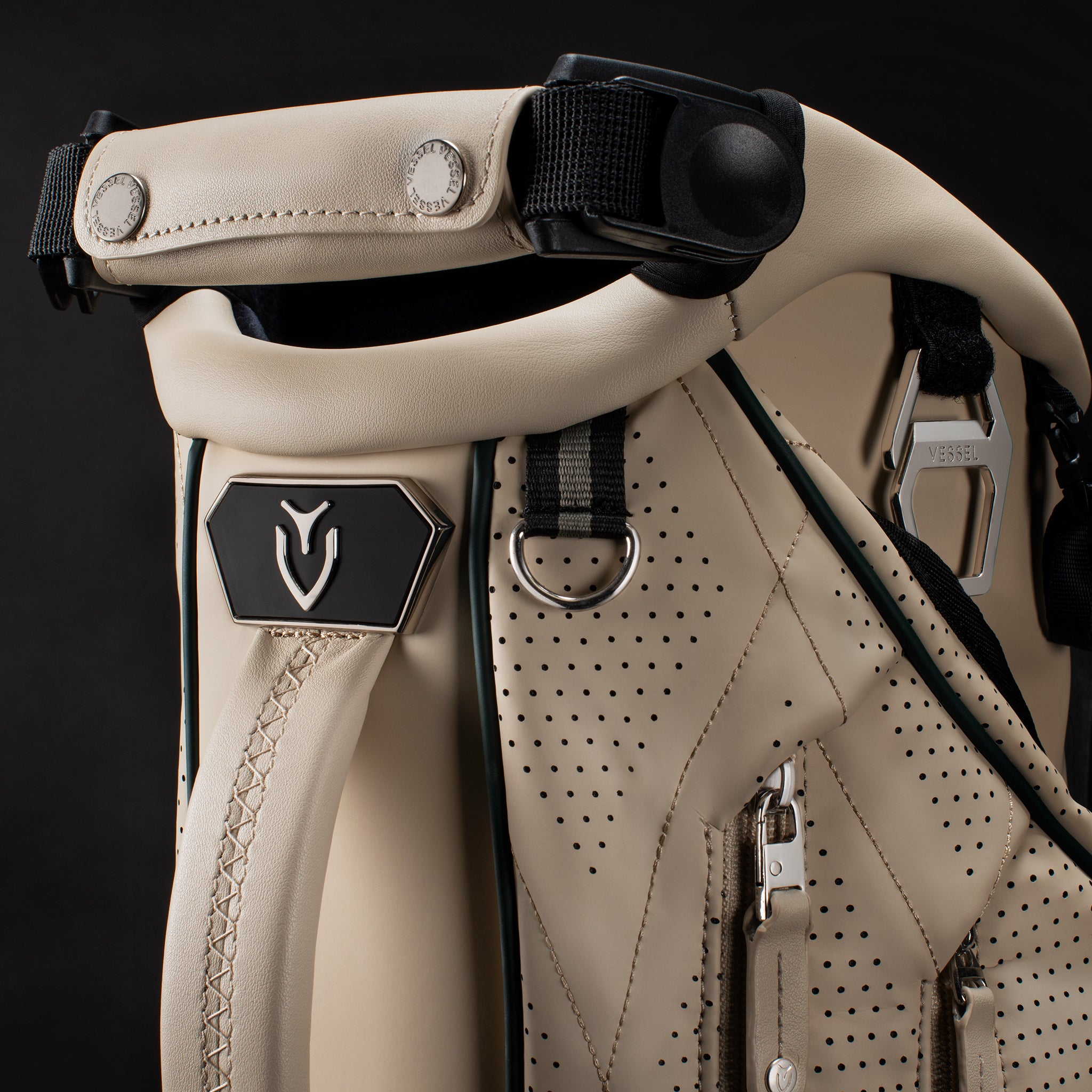 detail shot of top of Lux Stand LE Cascade Pearl