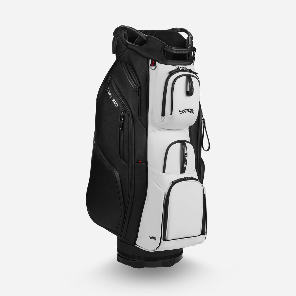 Sun Day Red x VESSEL Lux Pro Cart II LE Crosshatch Black | White view 2