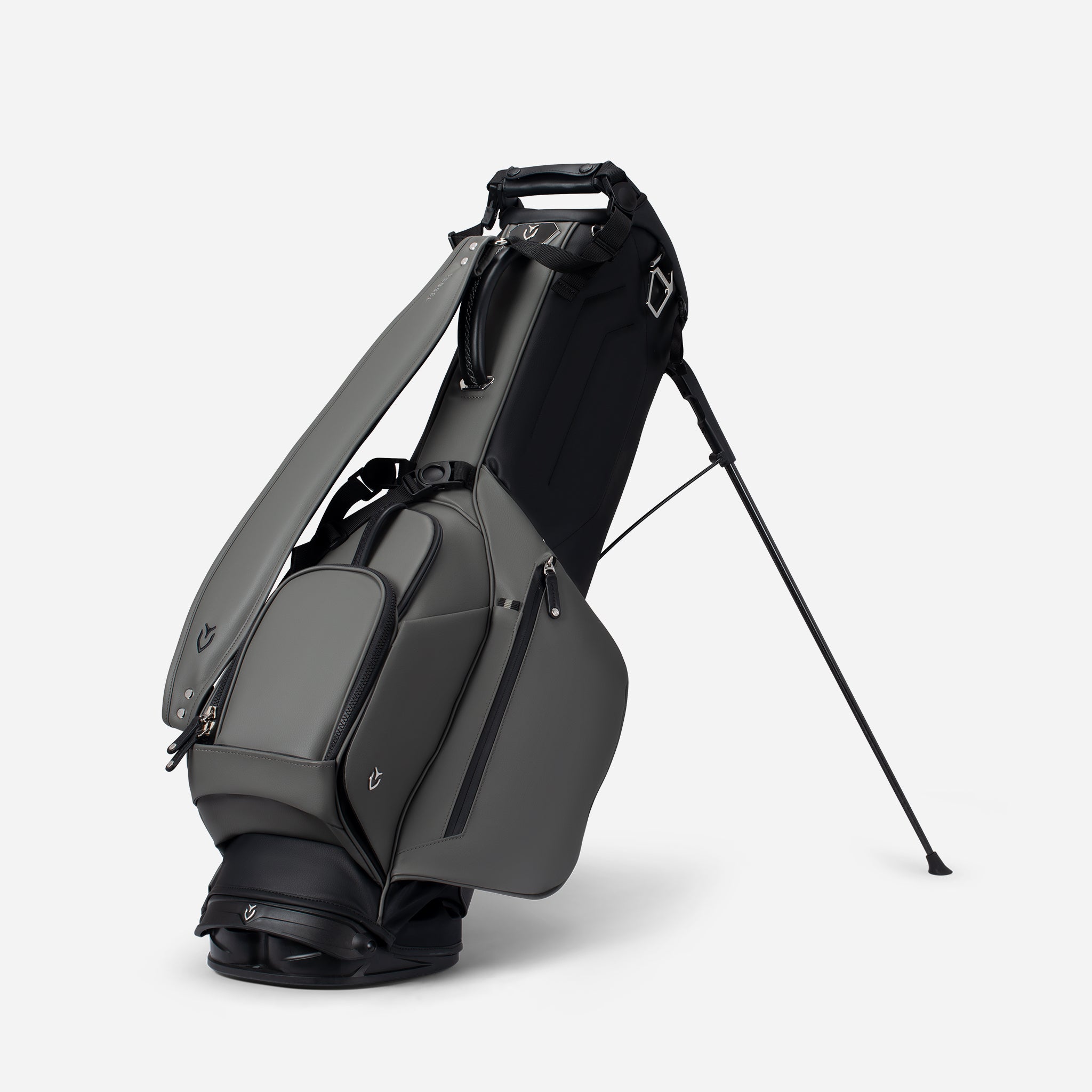 single strap on Lux Looper Phantom golf bag