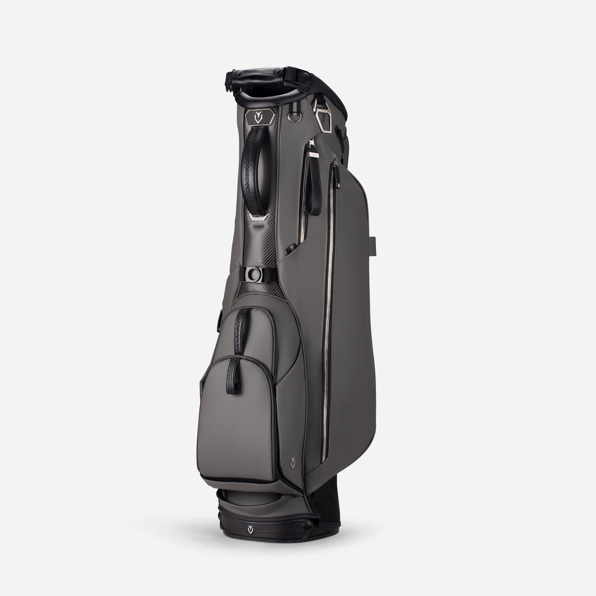 Grey Lux Carbon Stand vertical against white background