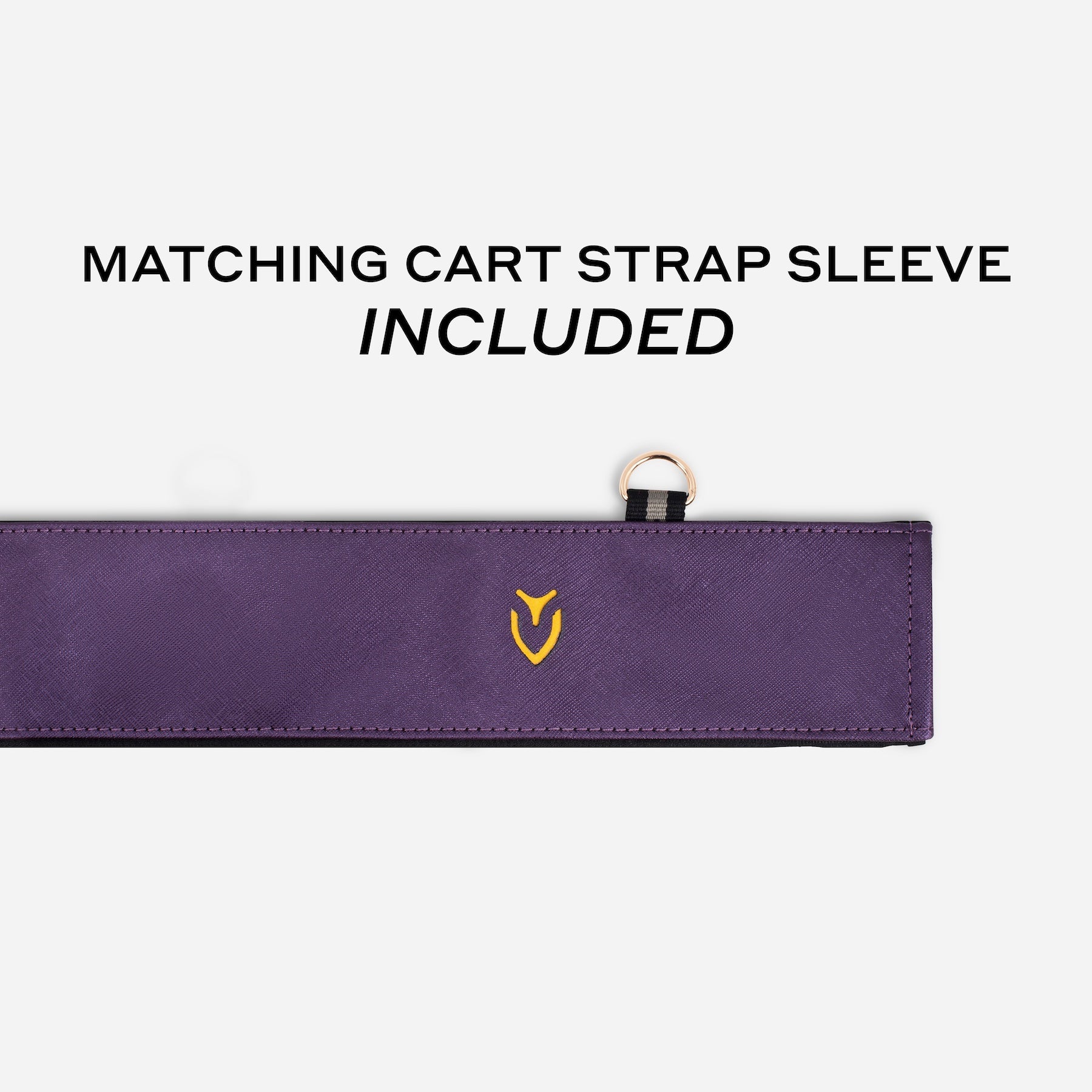 Matching monarch cart strap sleeve