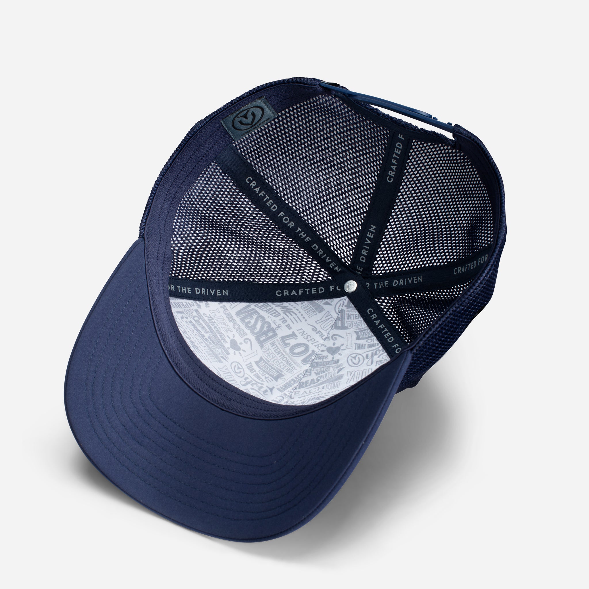 VESSEL Tour Performance Mesh Hat navy view 4 #color_navy