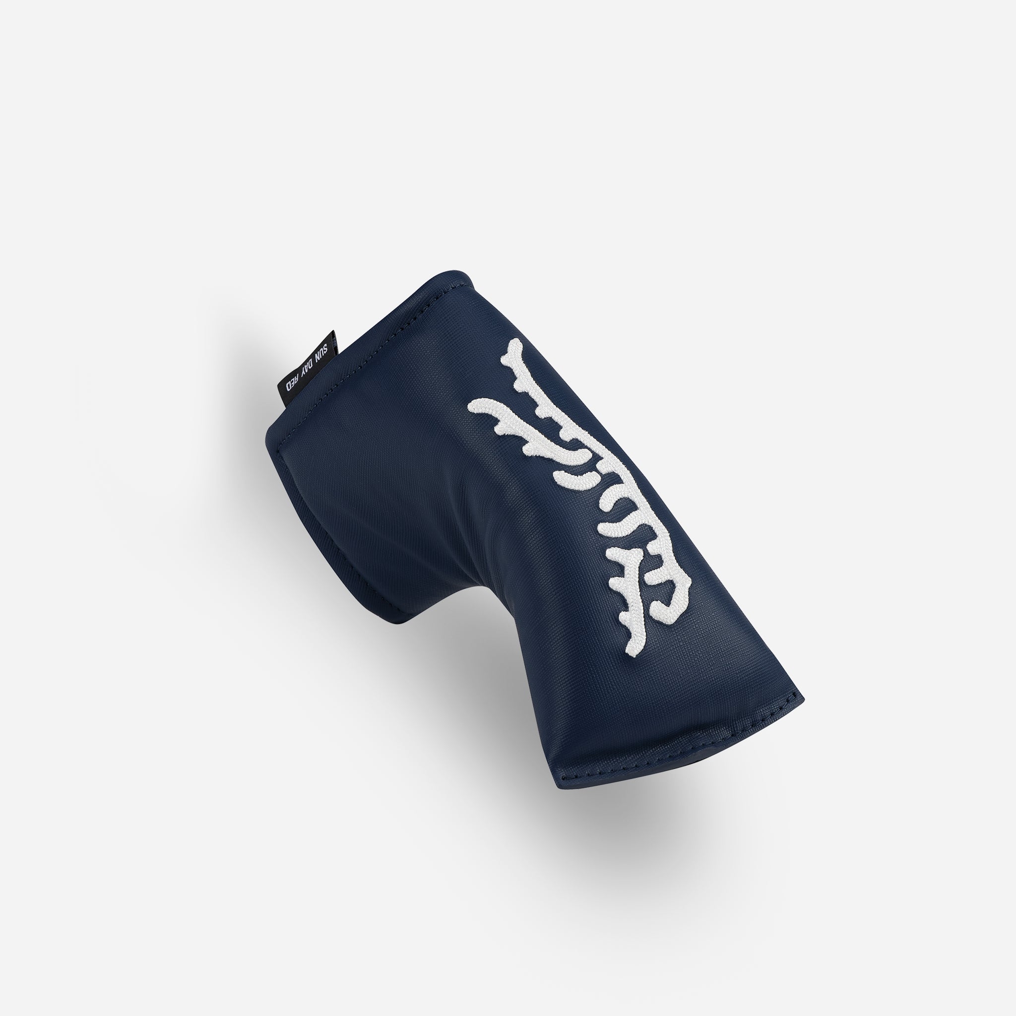 Sun Day Red x VESSEL Blade Putter Navy Cover LE Genuine Leather view 1 #color_Crosshatch Navy