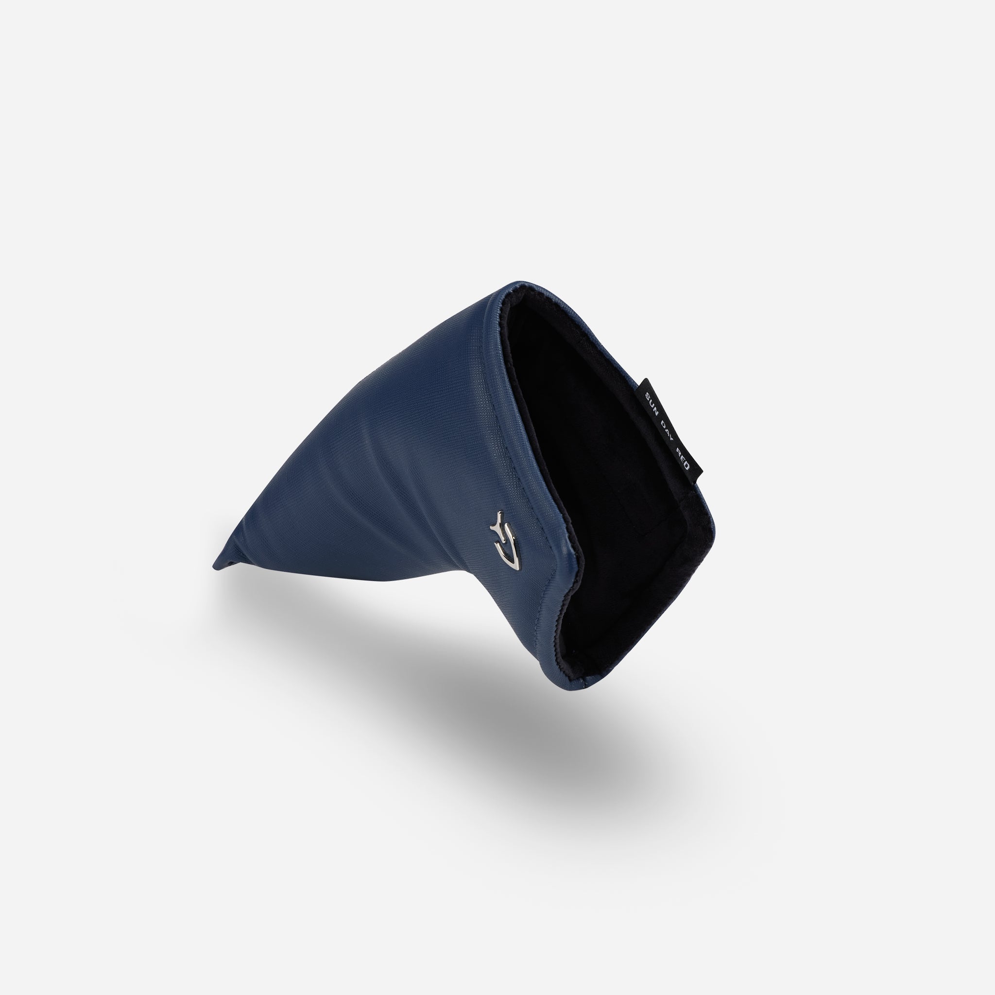 Sun Day Red x VESSEL Blade Putter Navy Cover LE Genuine Leather view 5 #color_Crosshatch Navy