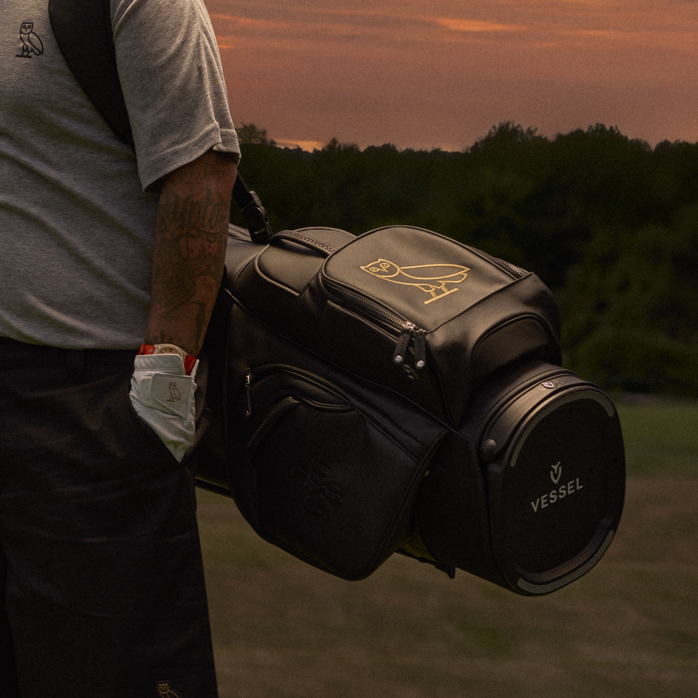 Man wearing VESSEL x OVO Player V Pro