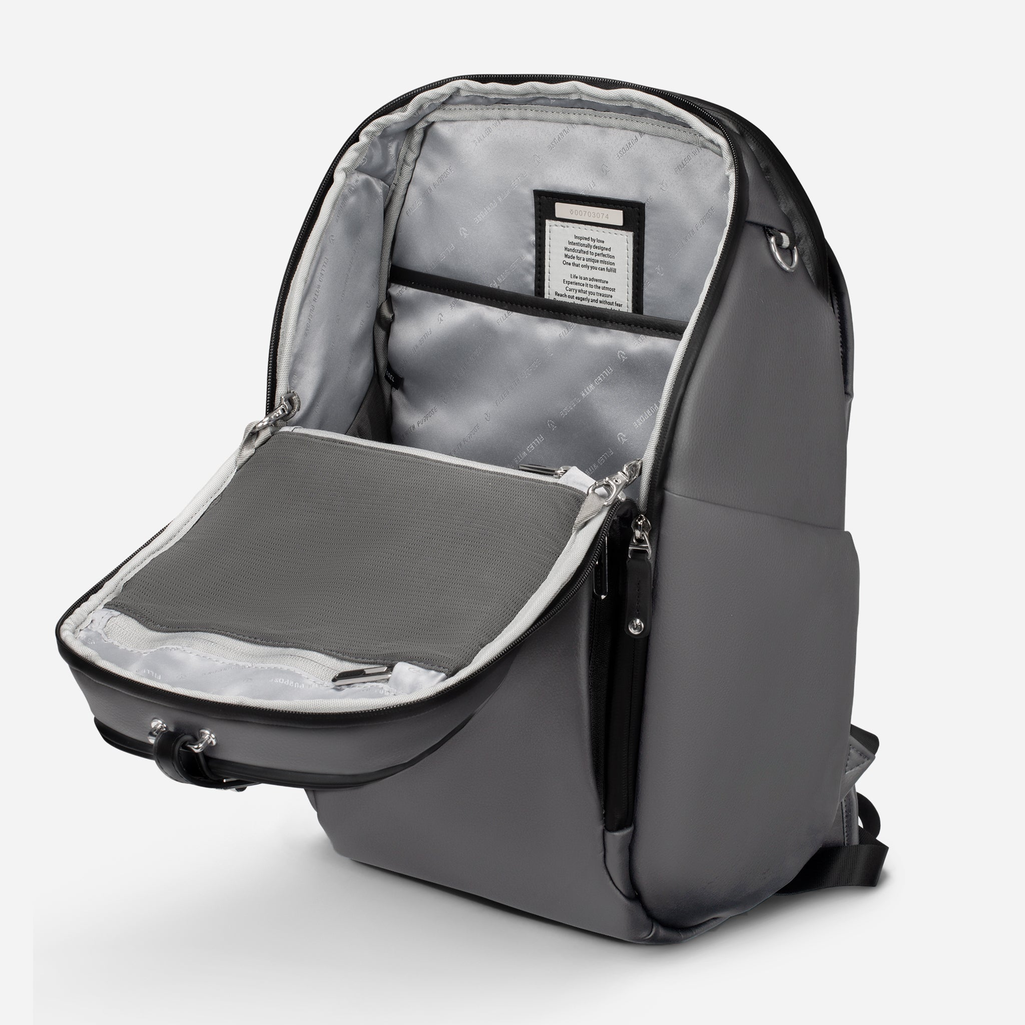stop hooks of Grey PrimeX 2.0 Backpack