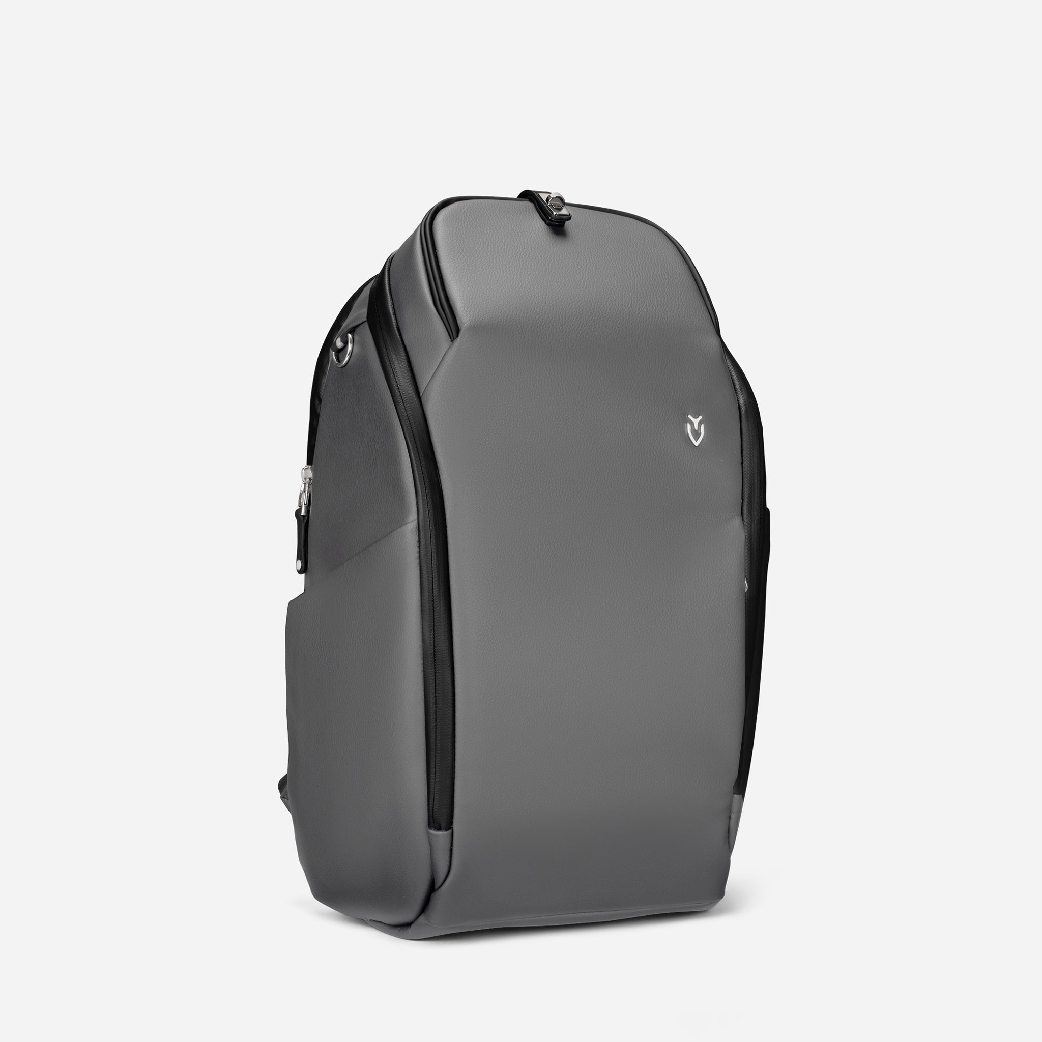 Grey PrimeX 2.0 Backpack turned to the right