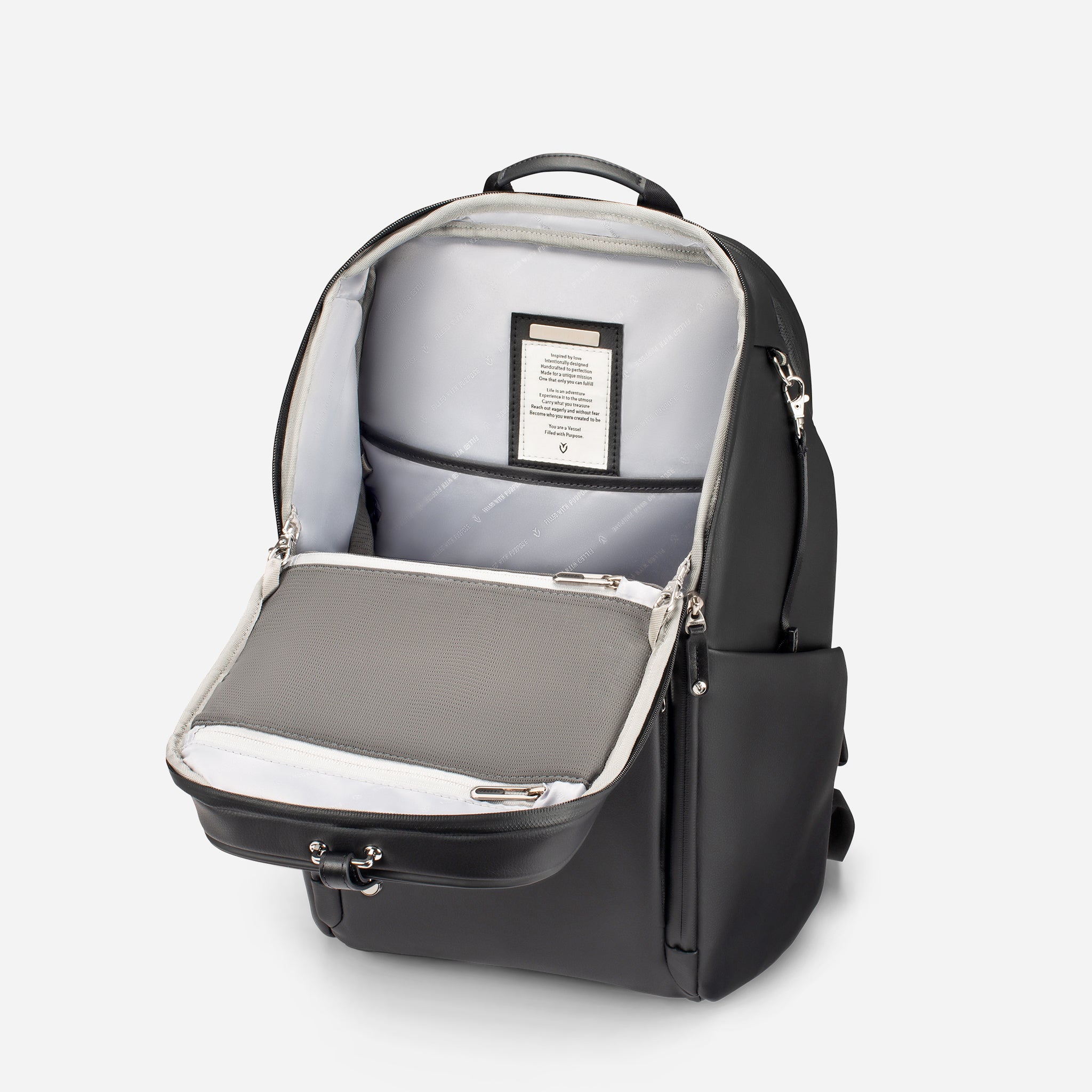 Hook stops of Black PrimeX 2.0 Plus Backpack