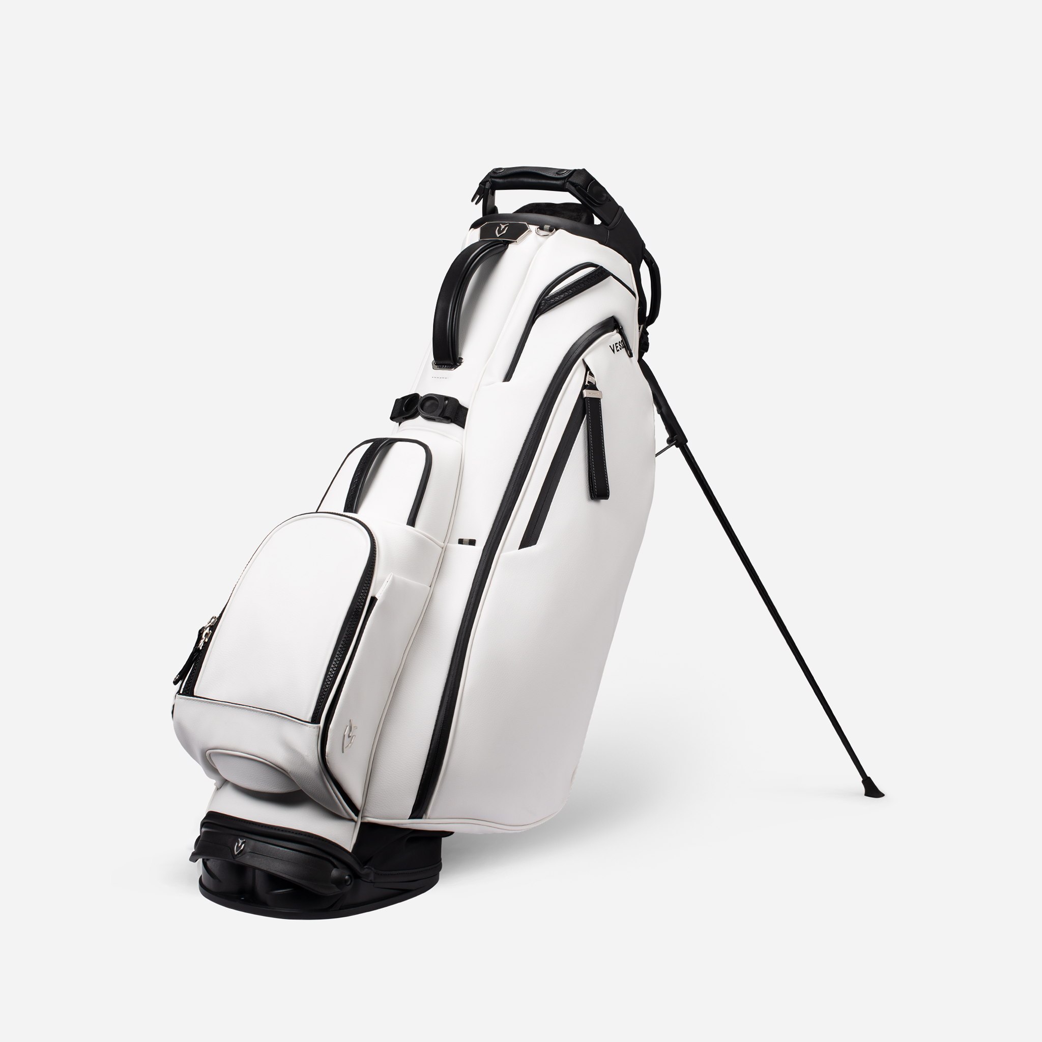 Vessel Golf | Player V Pro | Premium Golf Stand Bag - White Vessel Golf | Player V Pro | Premium Golf Stand Bag - White