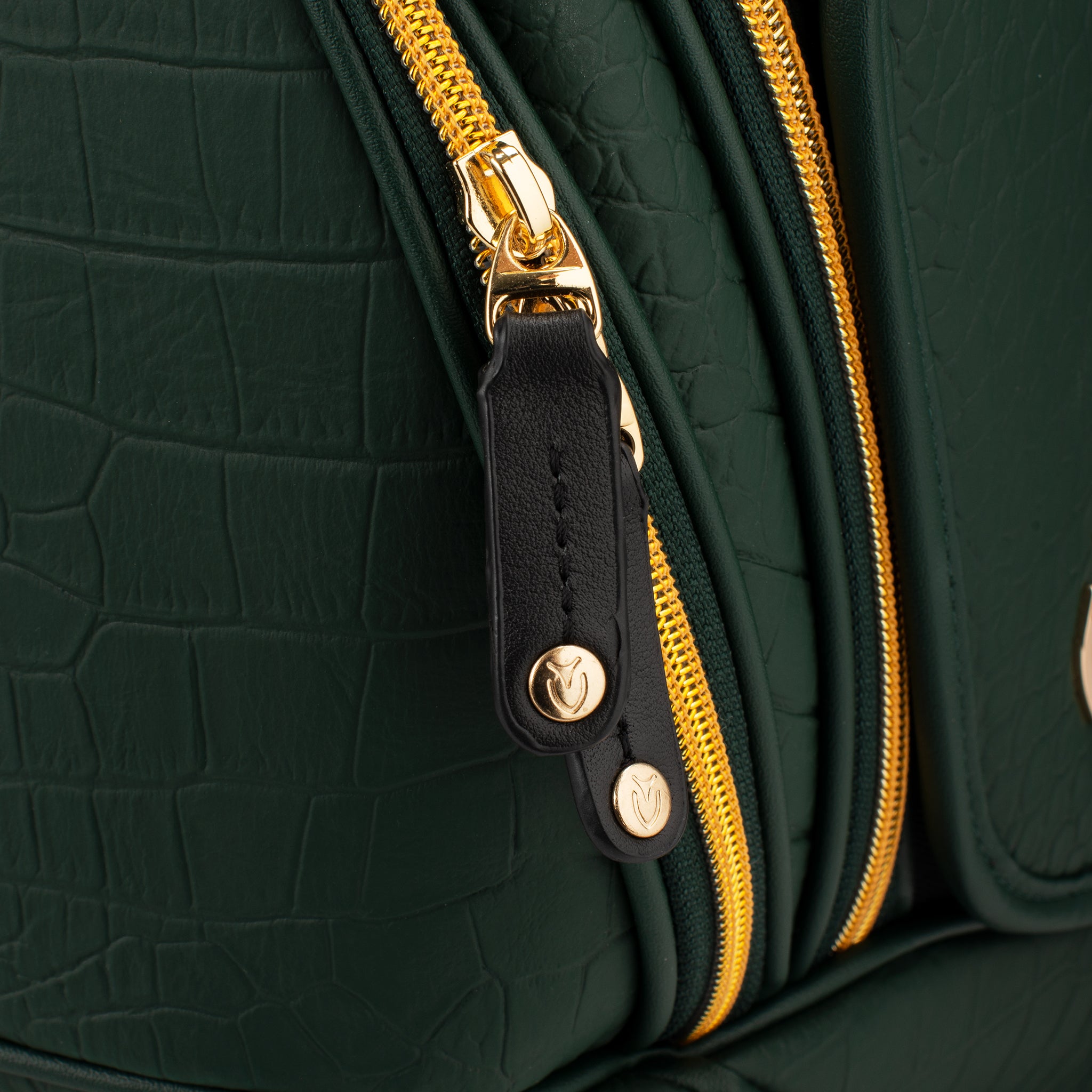 Close up of gold hardware on 2026 Season Opener Prime 2.0 Staff