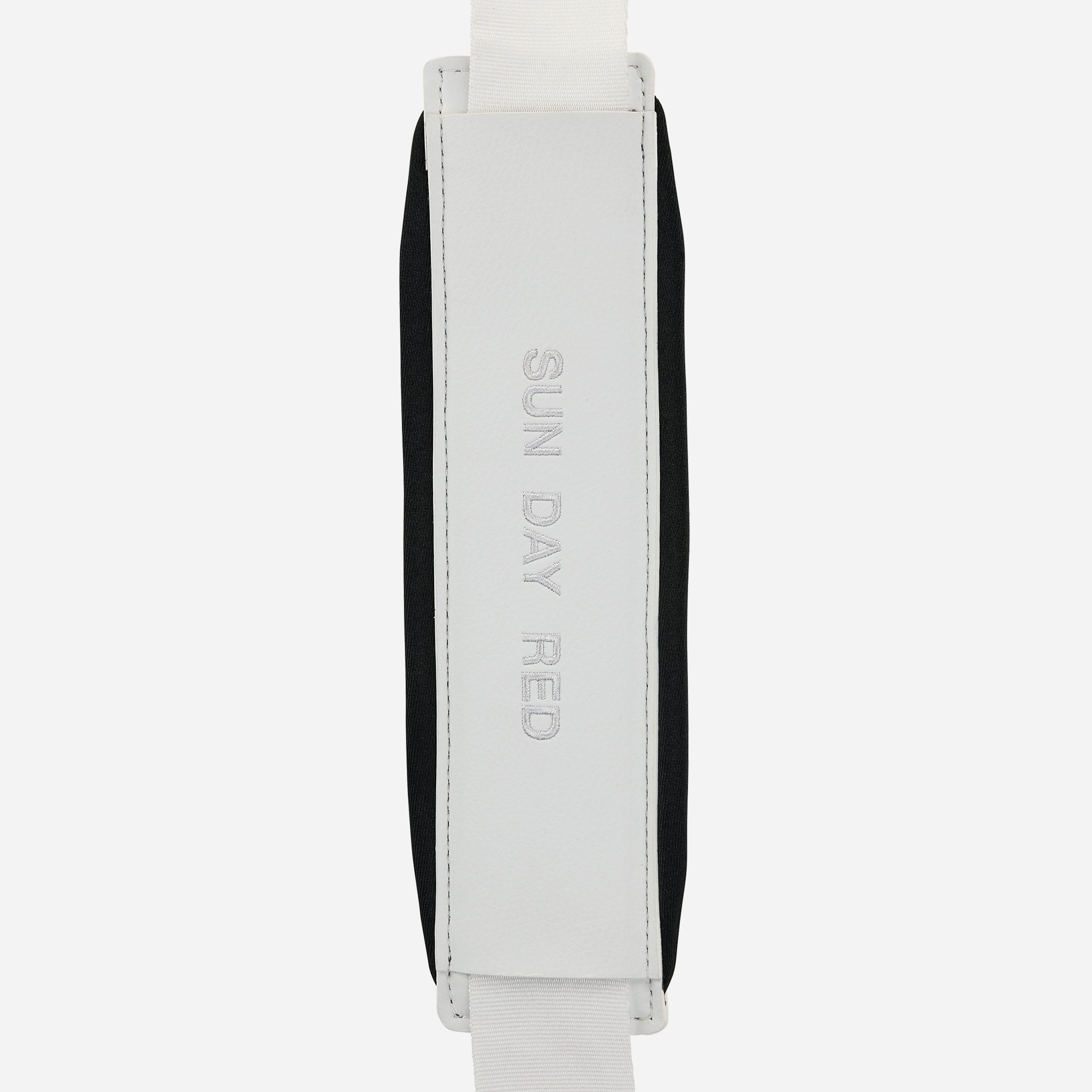 Sun Day Red x VESSEL Boston Duffel White view 8 #color_Pebbled White