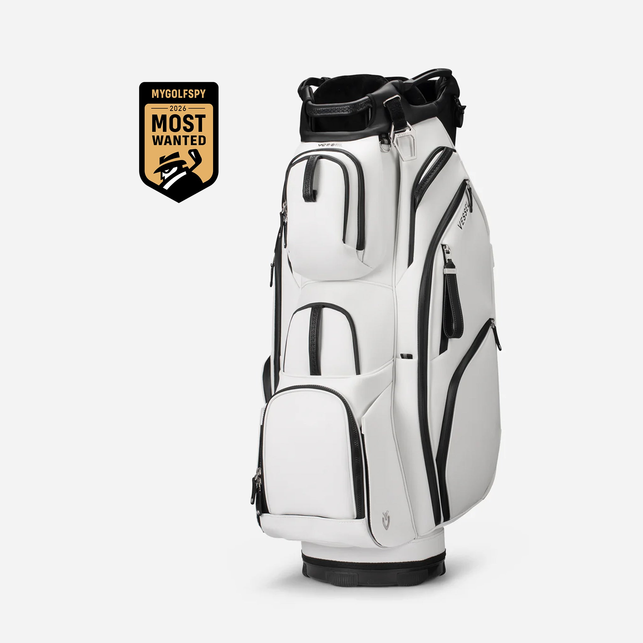 White Lux Pro Cart II standing against a white background