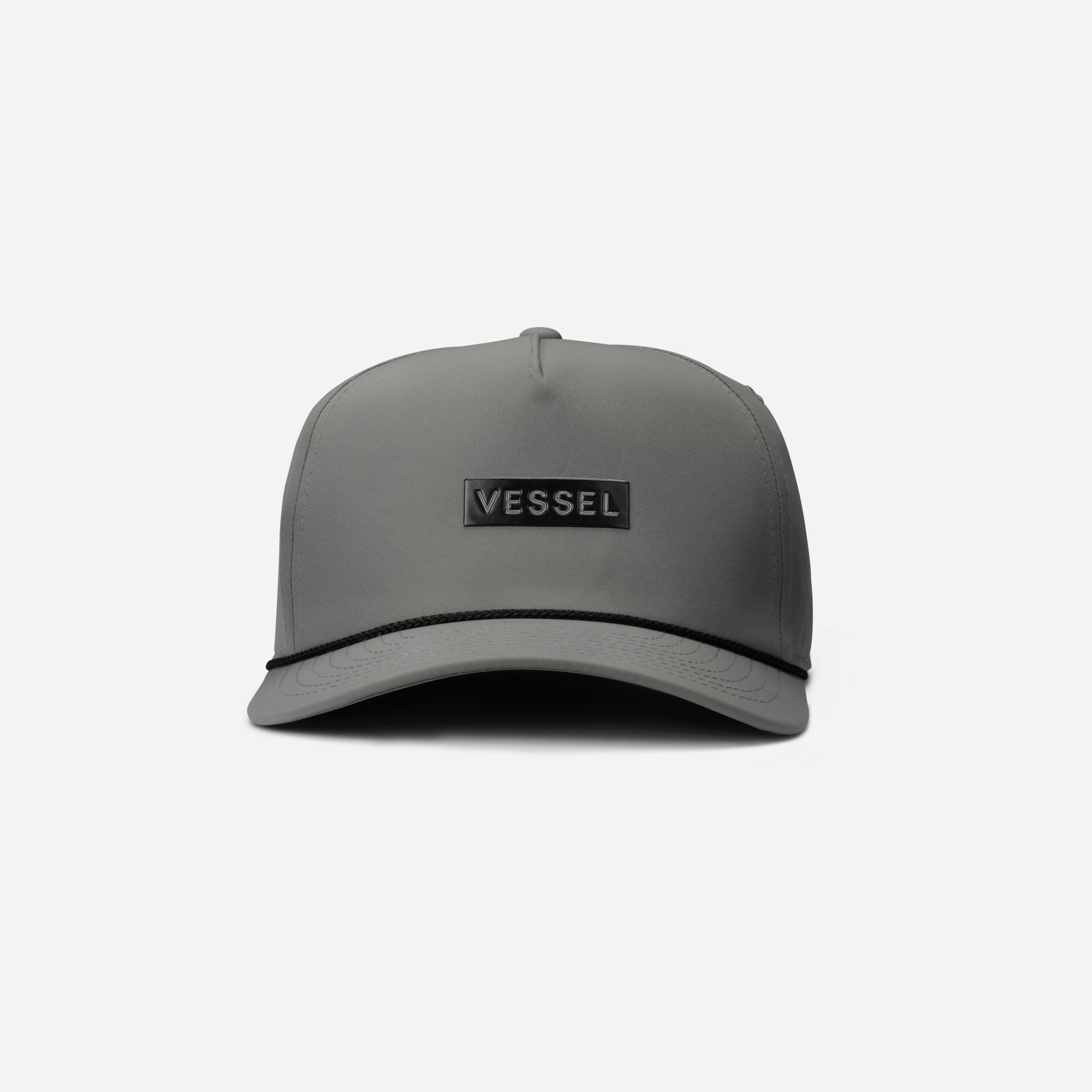 VESSEL Wrightson Rope Hat Grey view 2 #color_Grey / Black