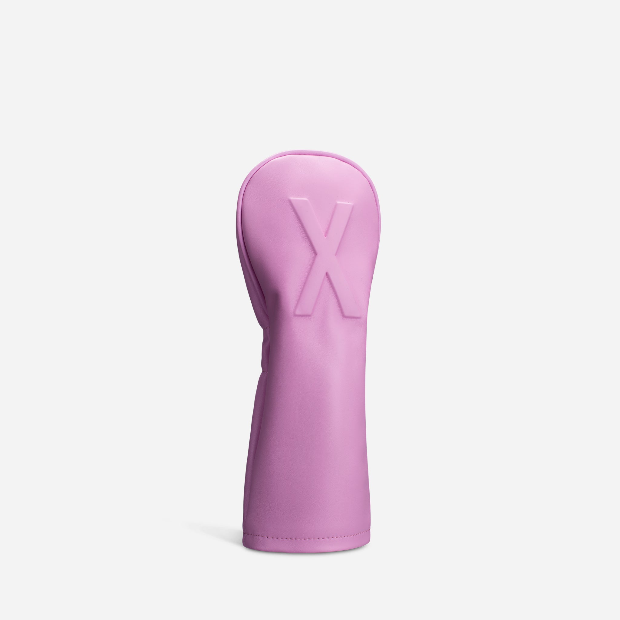 Pink Lux Embosse leather headcover X Wood view 2 #size_X-Wood