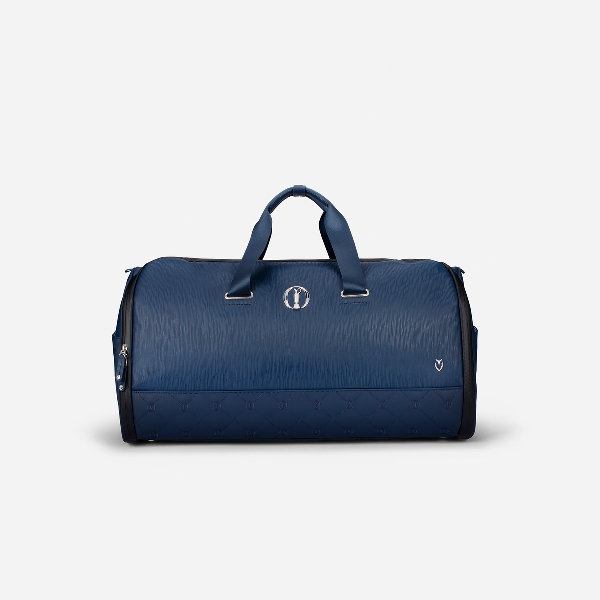 The Open x VESSEL Signature Garment Duffel against a white background