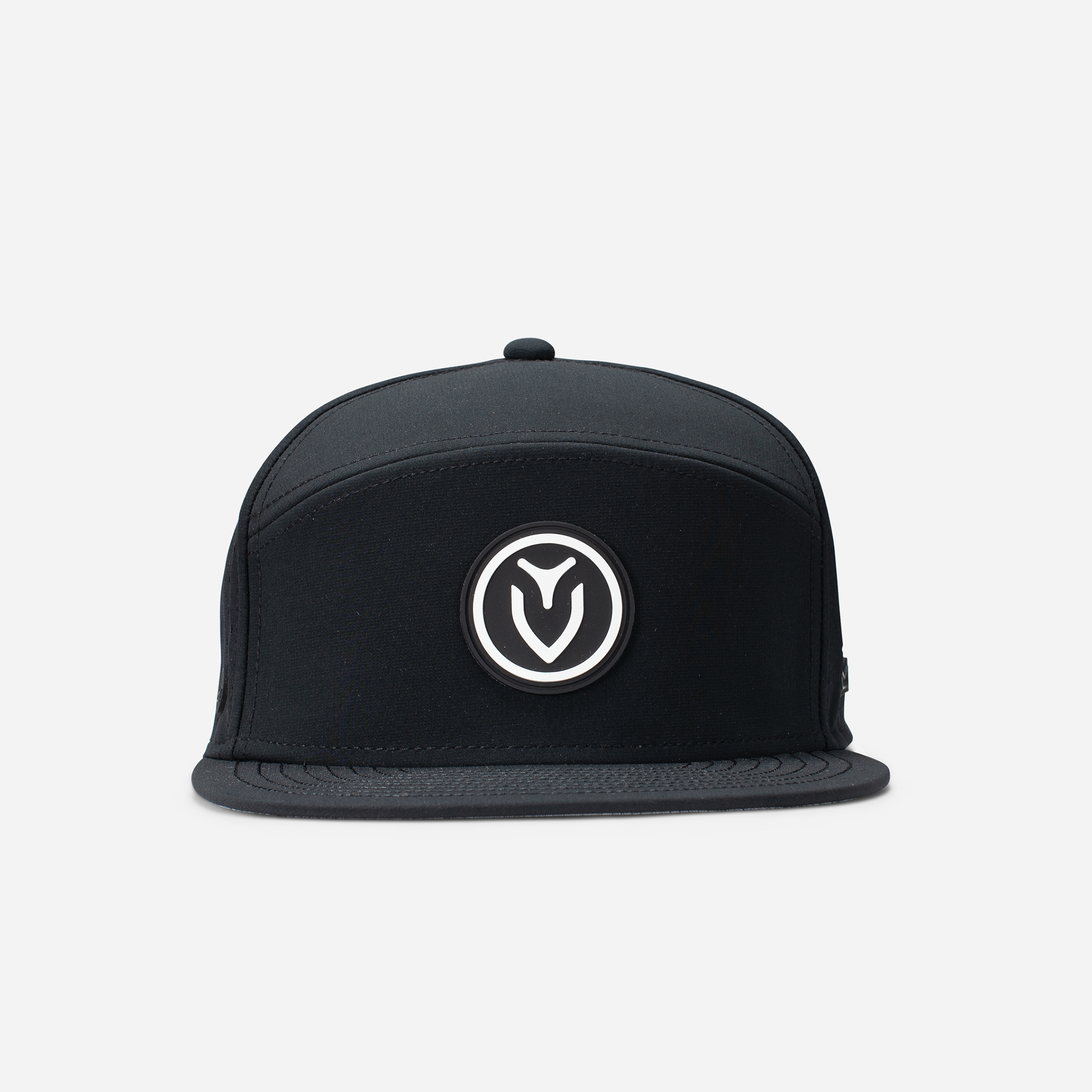 Front facing Black Vessel x Melin Trenches Hydro Hat #color_black