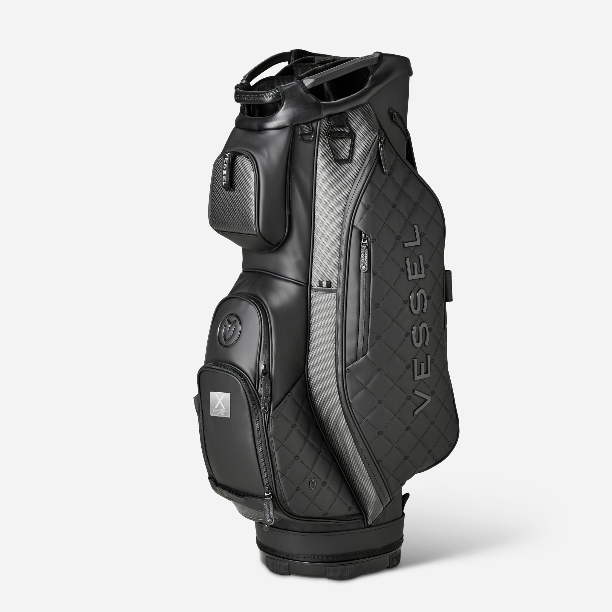 Lux Cart Carbon Black | Limited Edition Golf Bag | VESSEL Golf