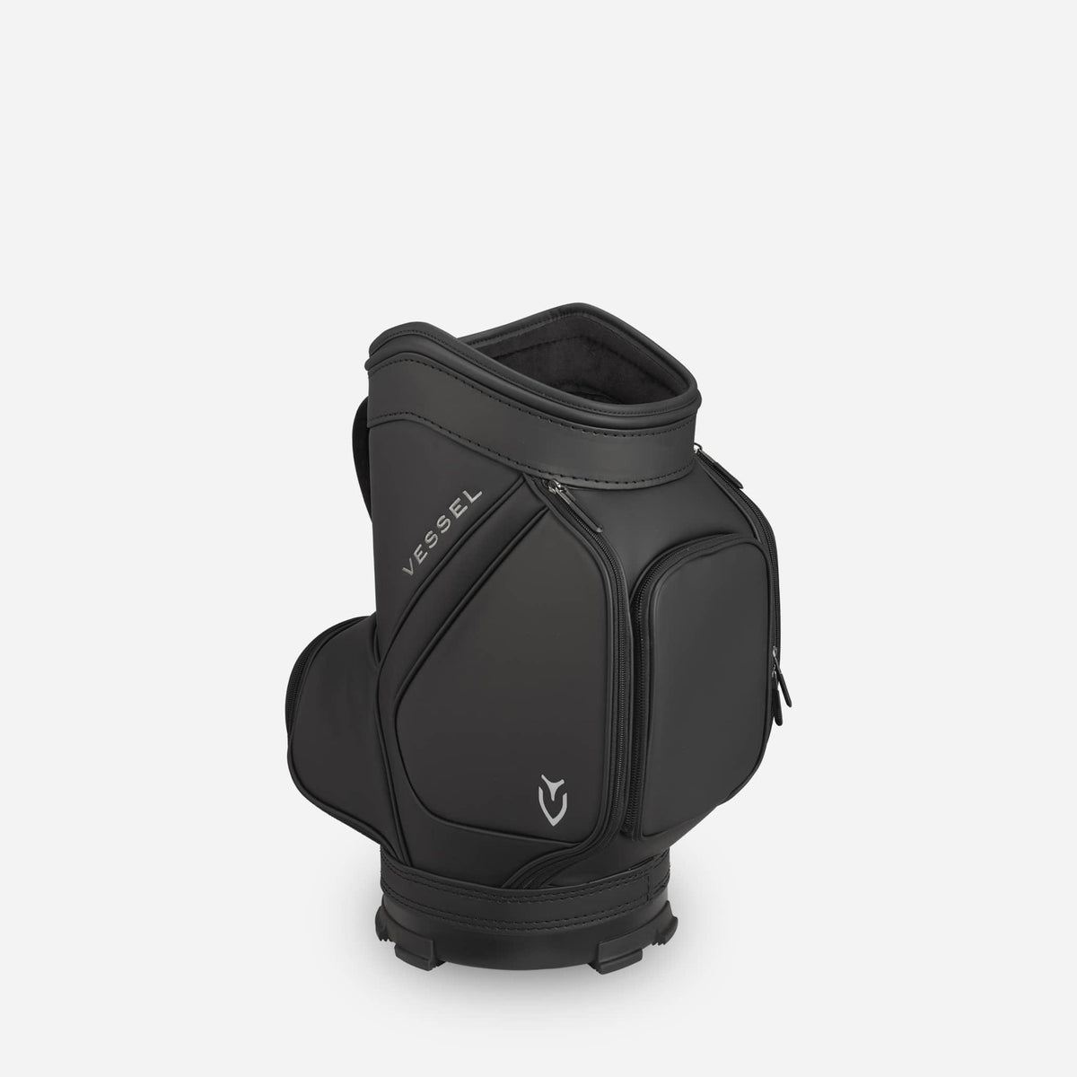 Black Den Caddy 2.0 standing on a white background #color_black