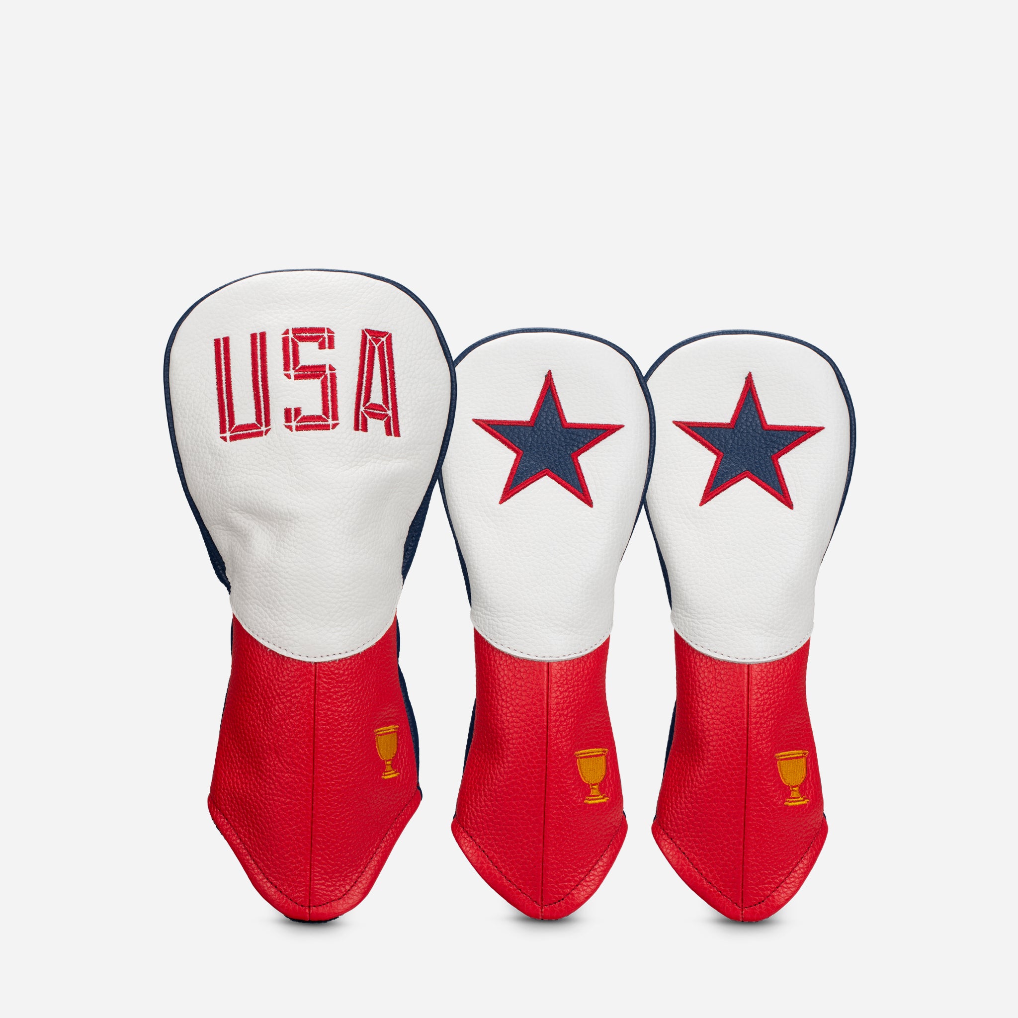 Presidents Cup USA Headcover Set   Golf Headcovers