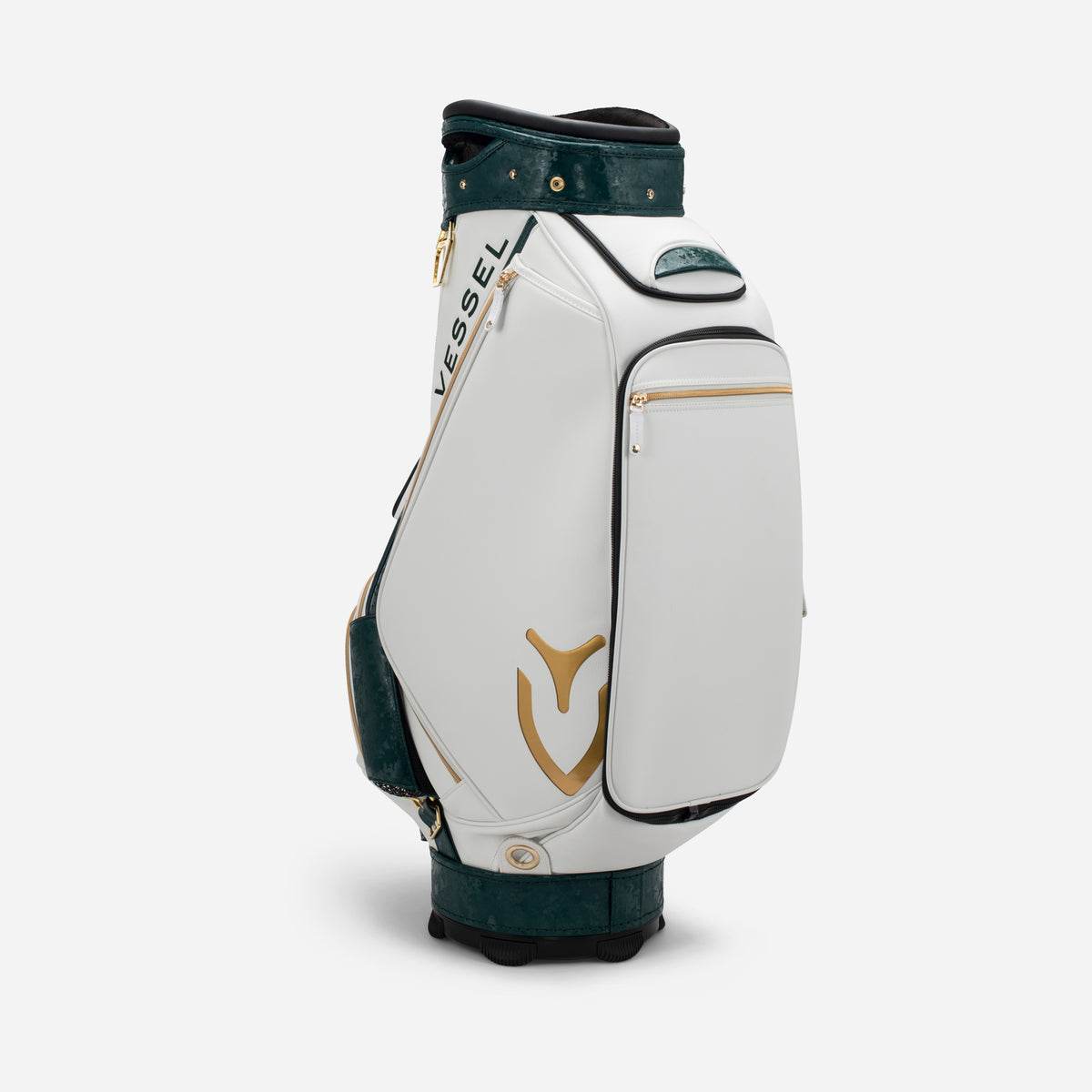 Reaer angled view of 2023 Season Opener Prime Staff on a white background #color_camo green