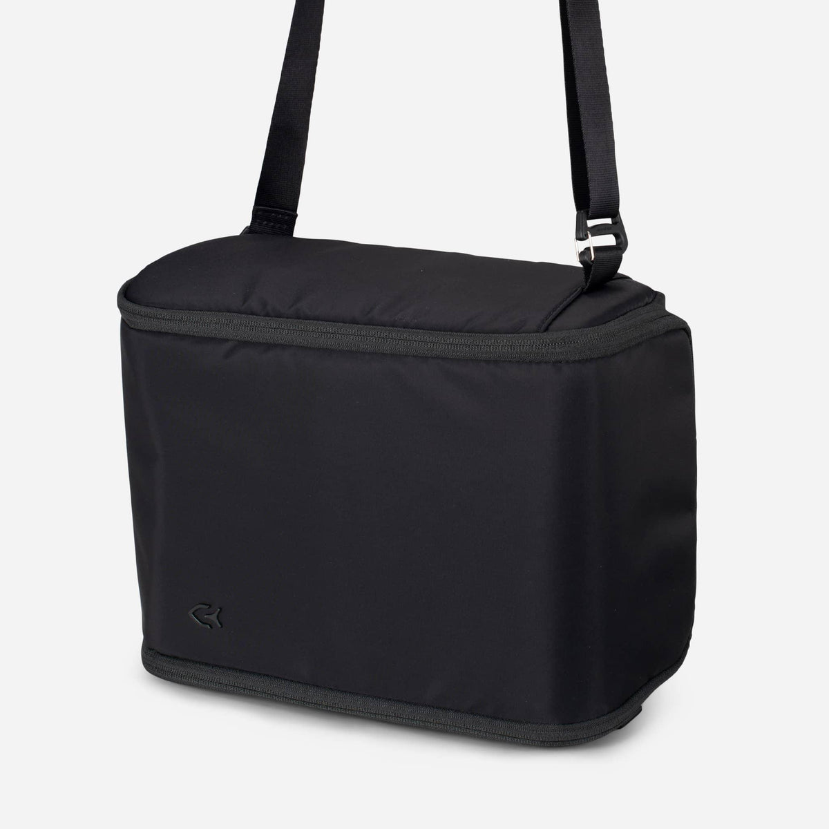 Rear angled view of Camera Cube on white background #color_black