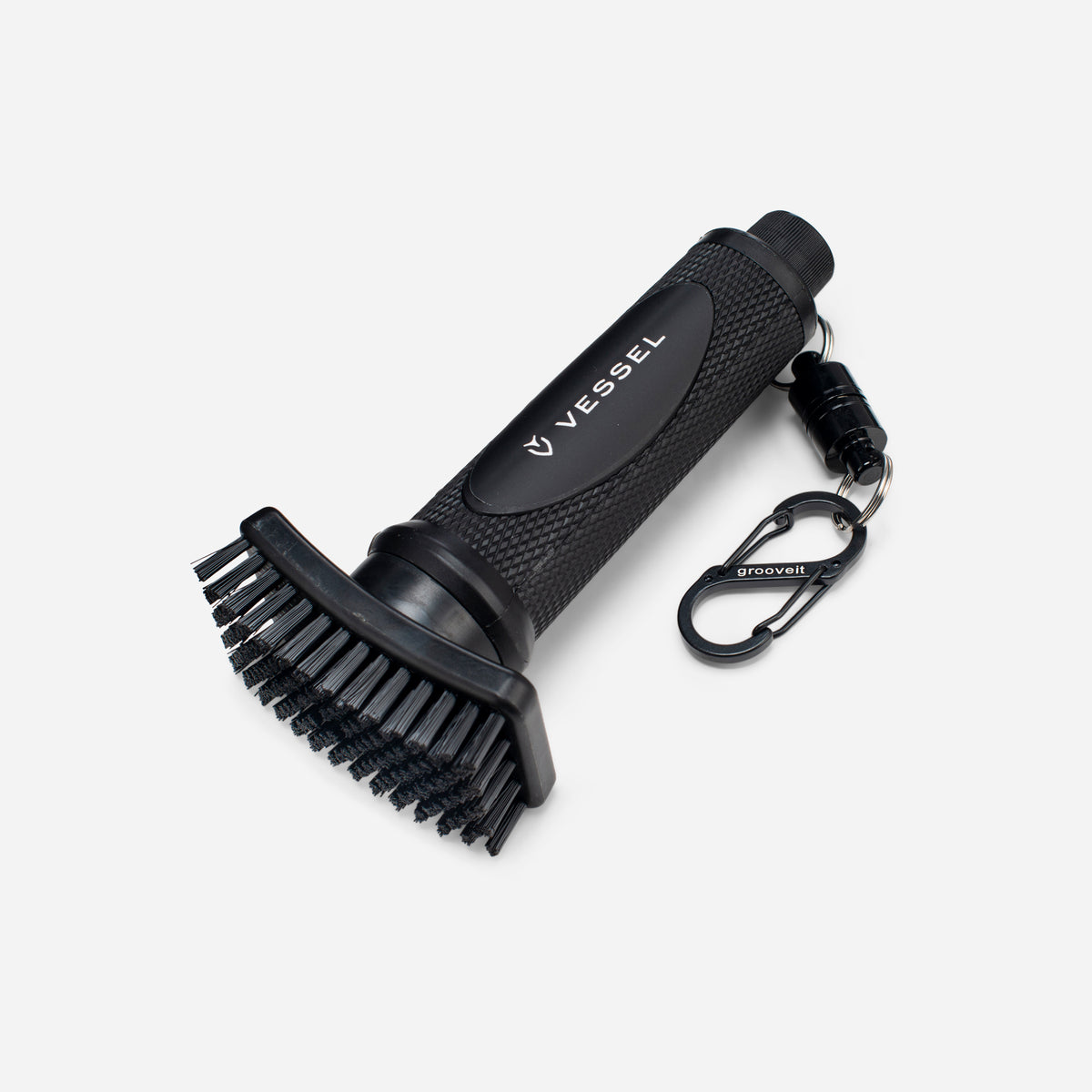 VESSEL x GrooveIt Brush against a white background