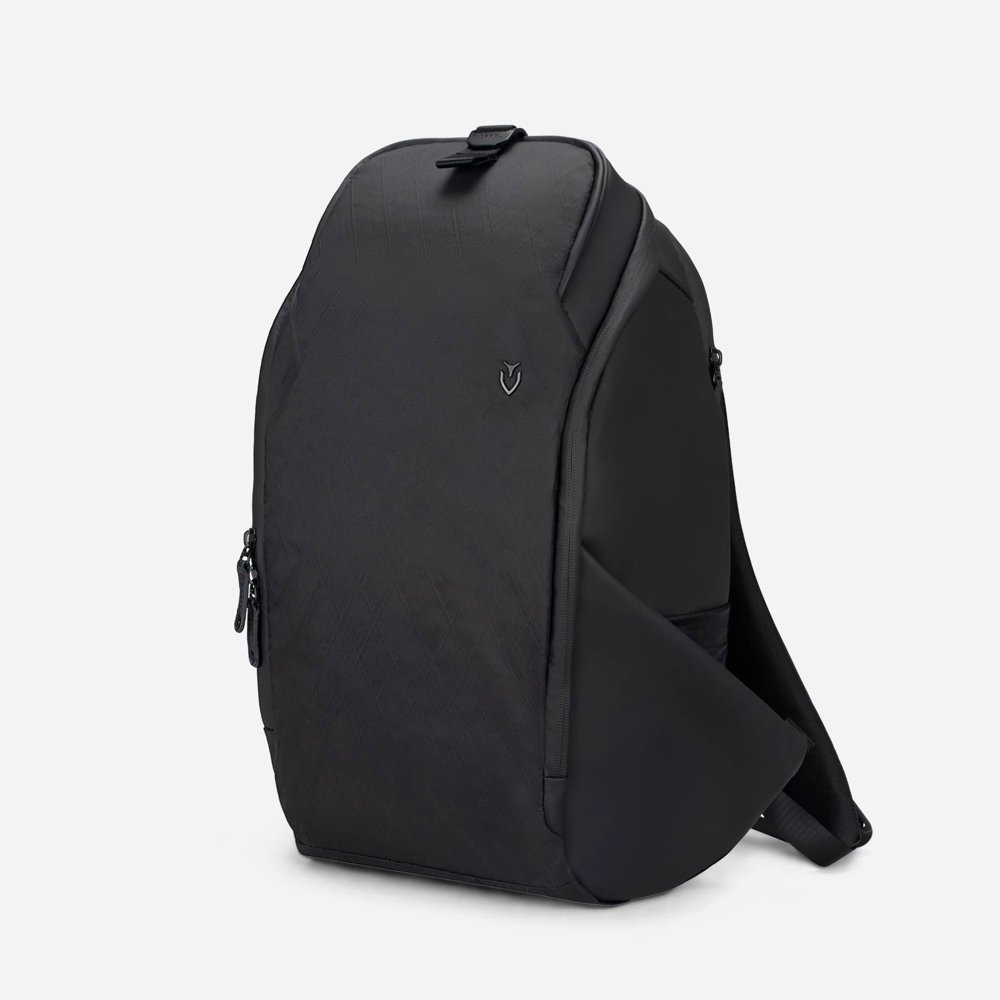 Black Leather Backpack 16 in Utility Rucksack With Water -  Norway