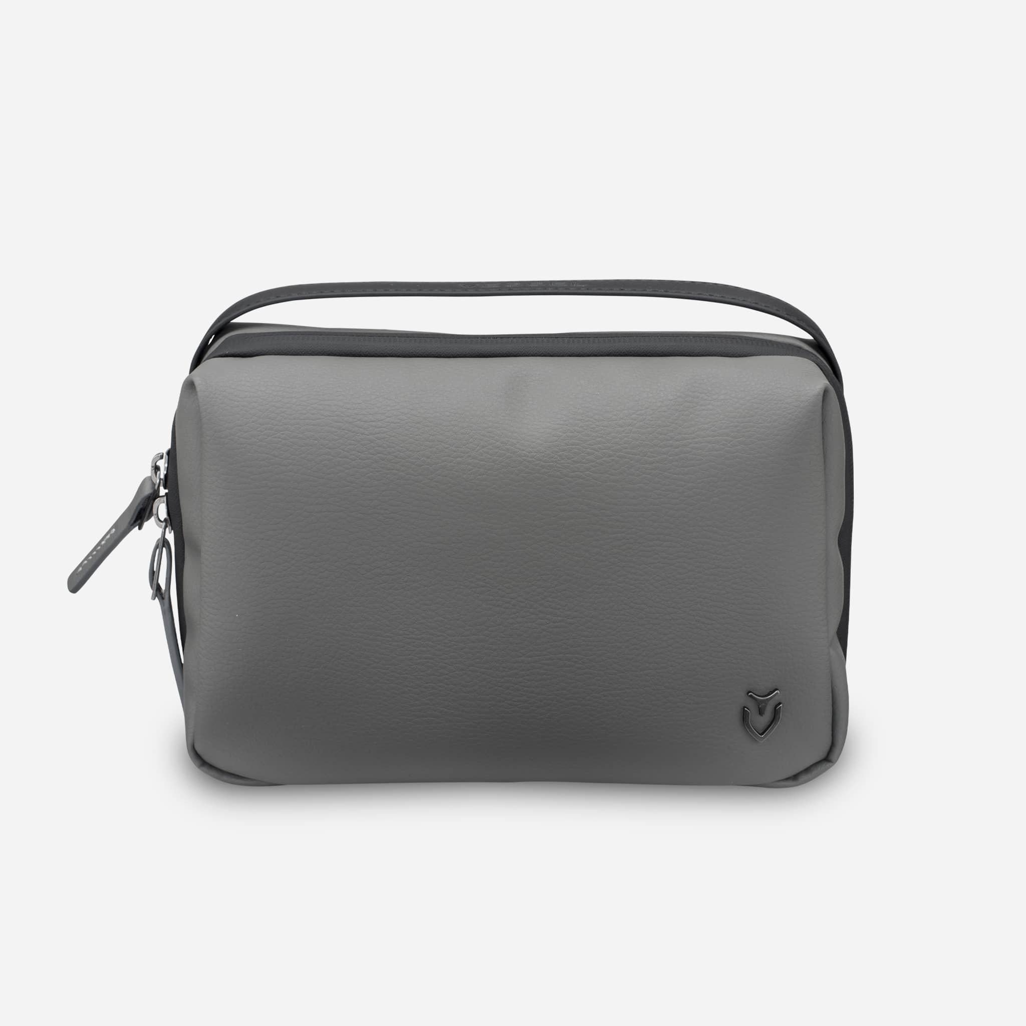 Grey Signature Toiletry against a white background #color_pebbled grey