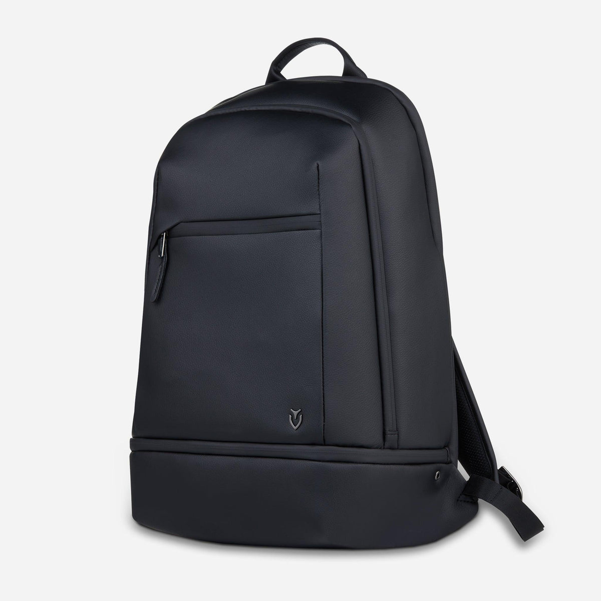 Black Signature Plus Backpack against a white background #color_pebbled black