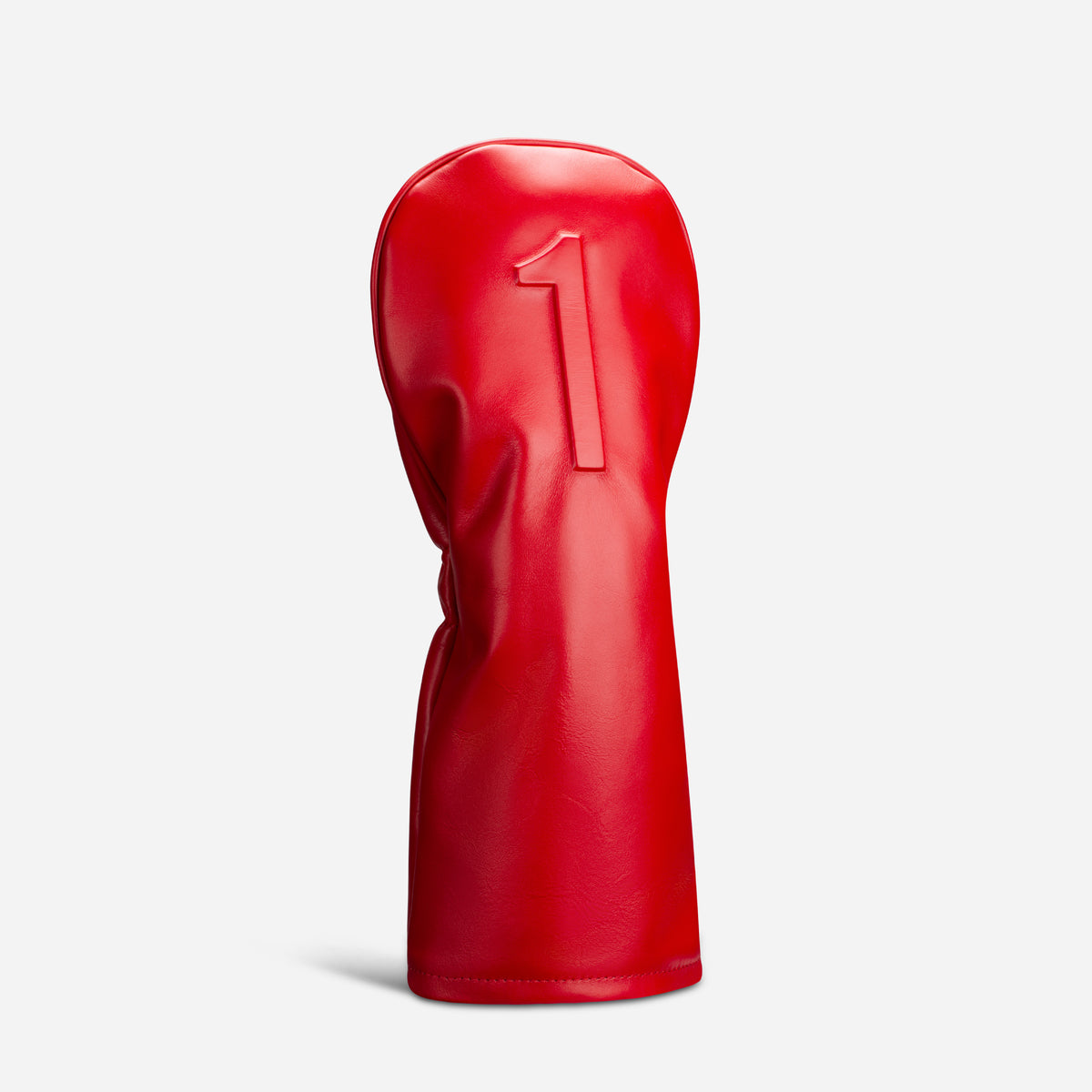 Crimson Lux Embosse leather headcover view 2 #size_driver