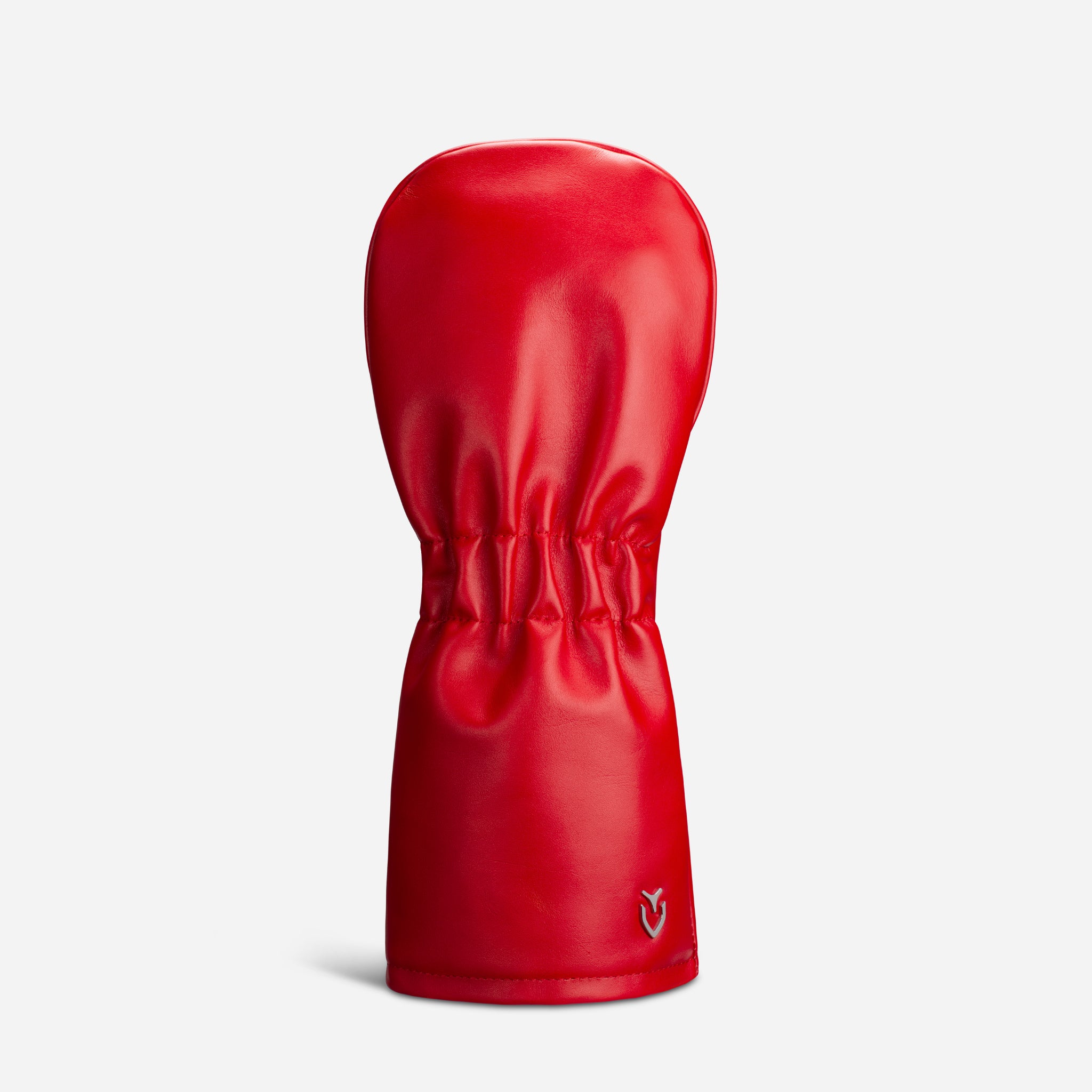 Crimson Lux Embosse leather headcover view 3 #size_driver