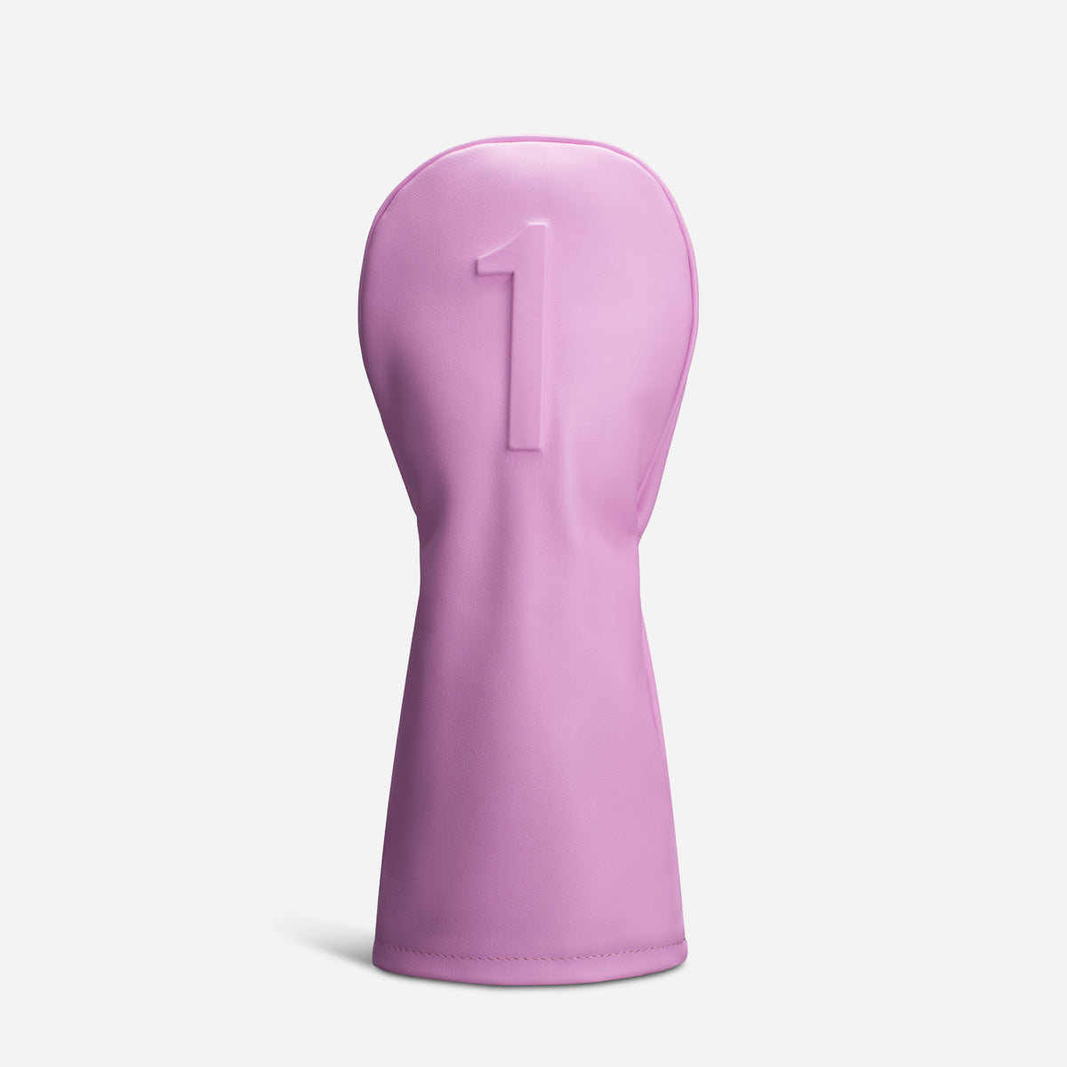 Pink Lux Embosse leather headcover driver view 1 #size_driver