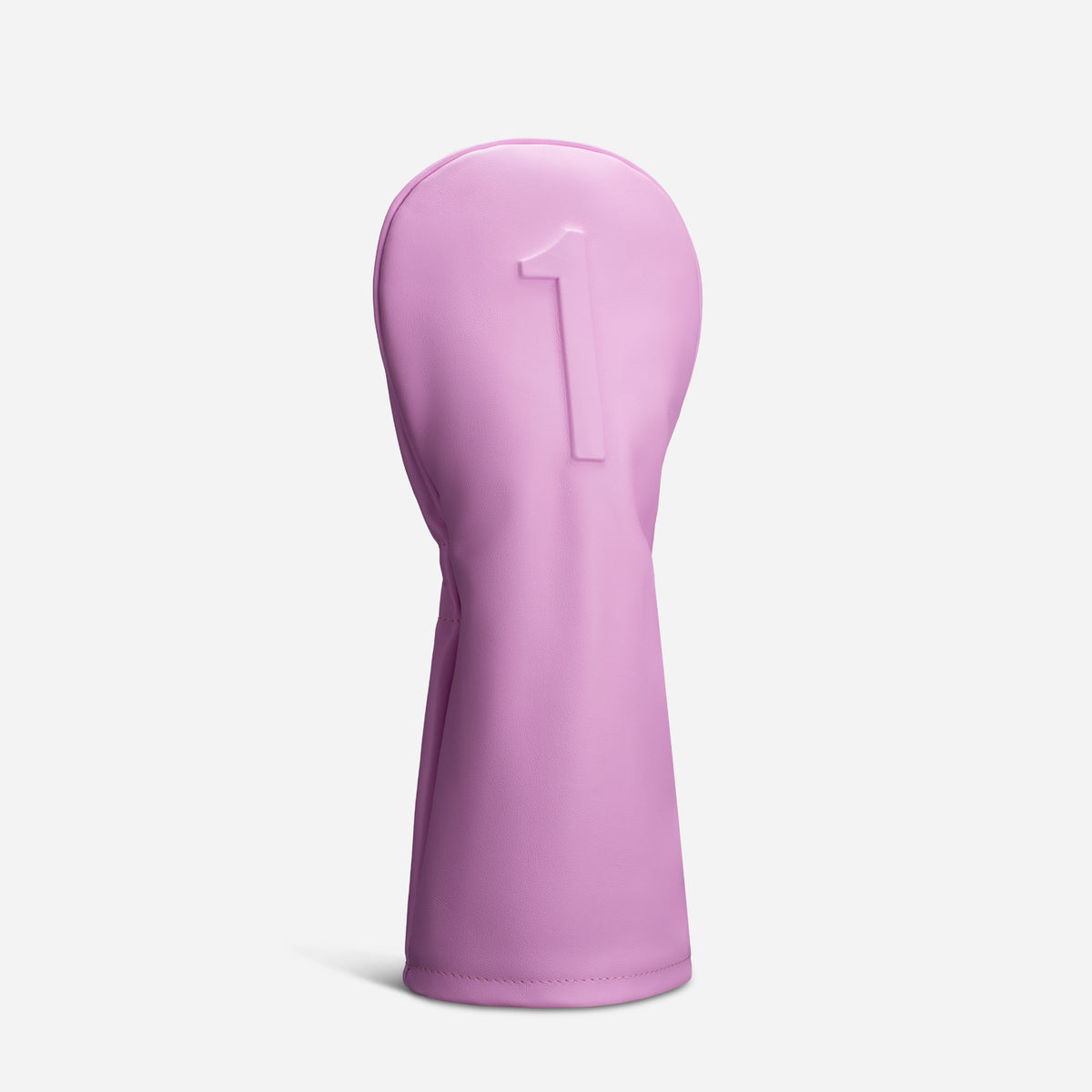 Pink Lux Embosse leather headcover driver view 2 #size_driver