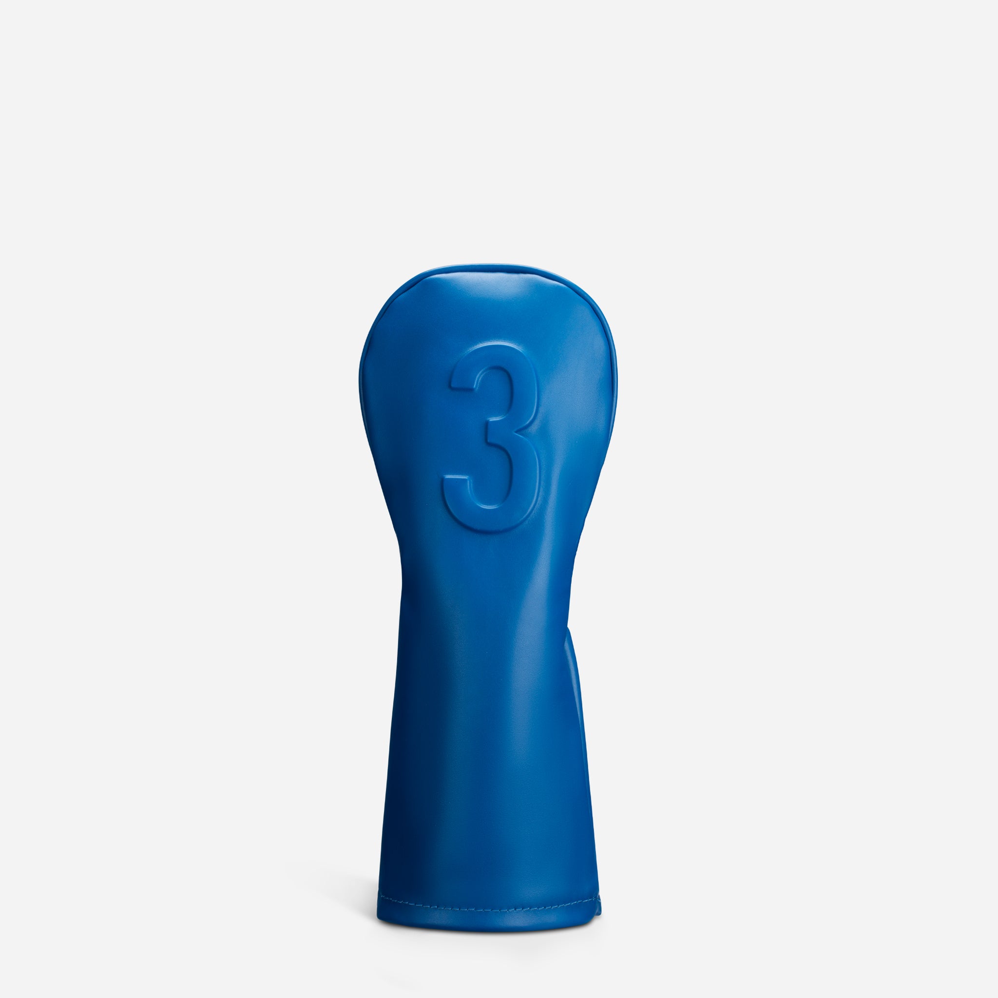 Blue Lux Embossé Headcover 3 Wood view 1 #size_3-Wood